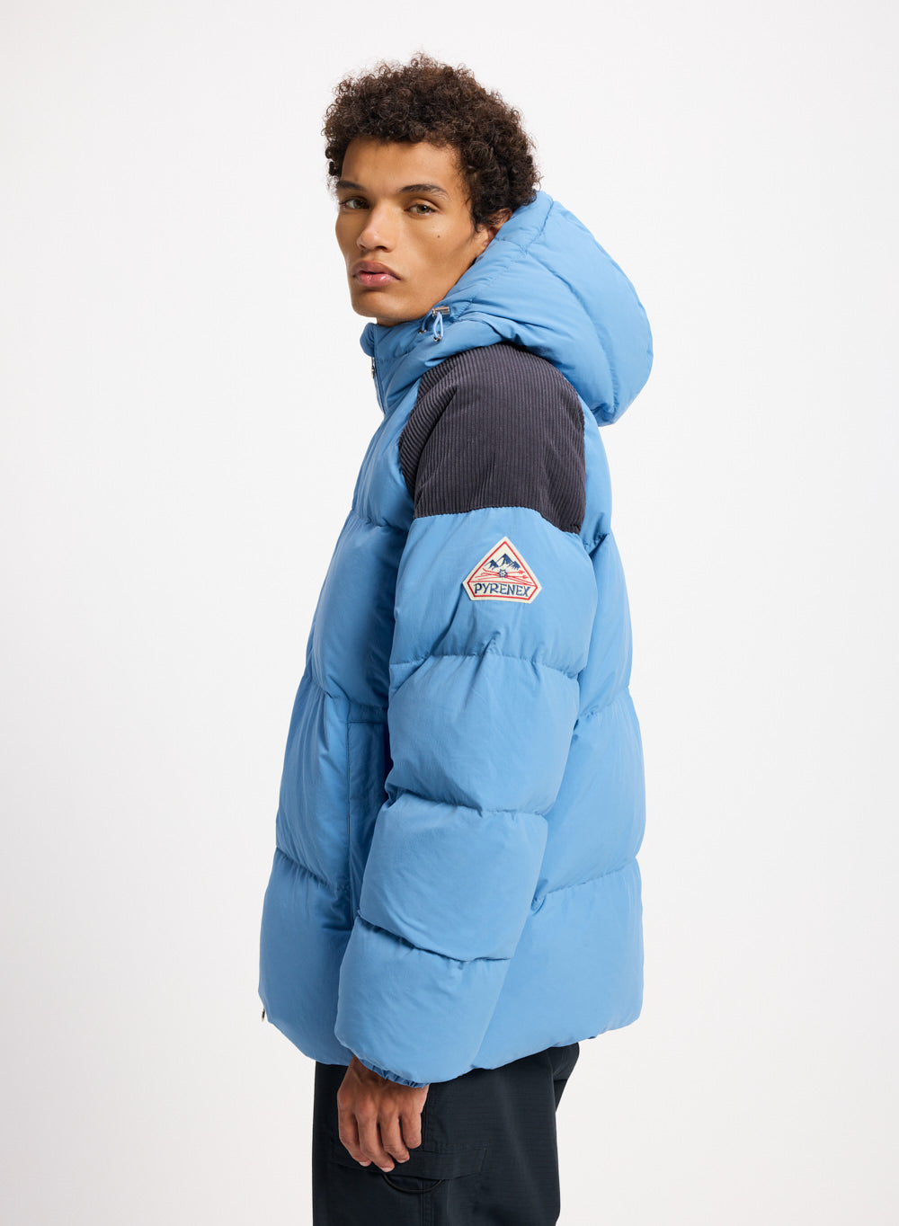 pyrenex-retro-sten-doudoune-unisexe-en-duvet-naturel-bleu-ciel image 5