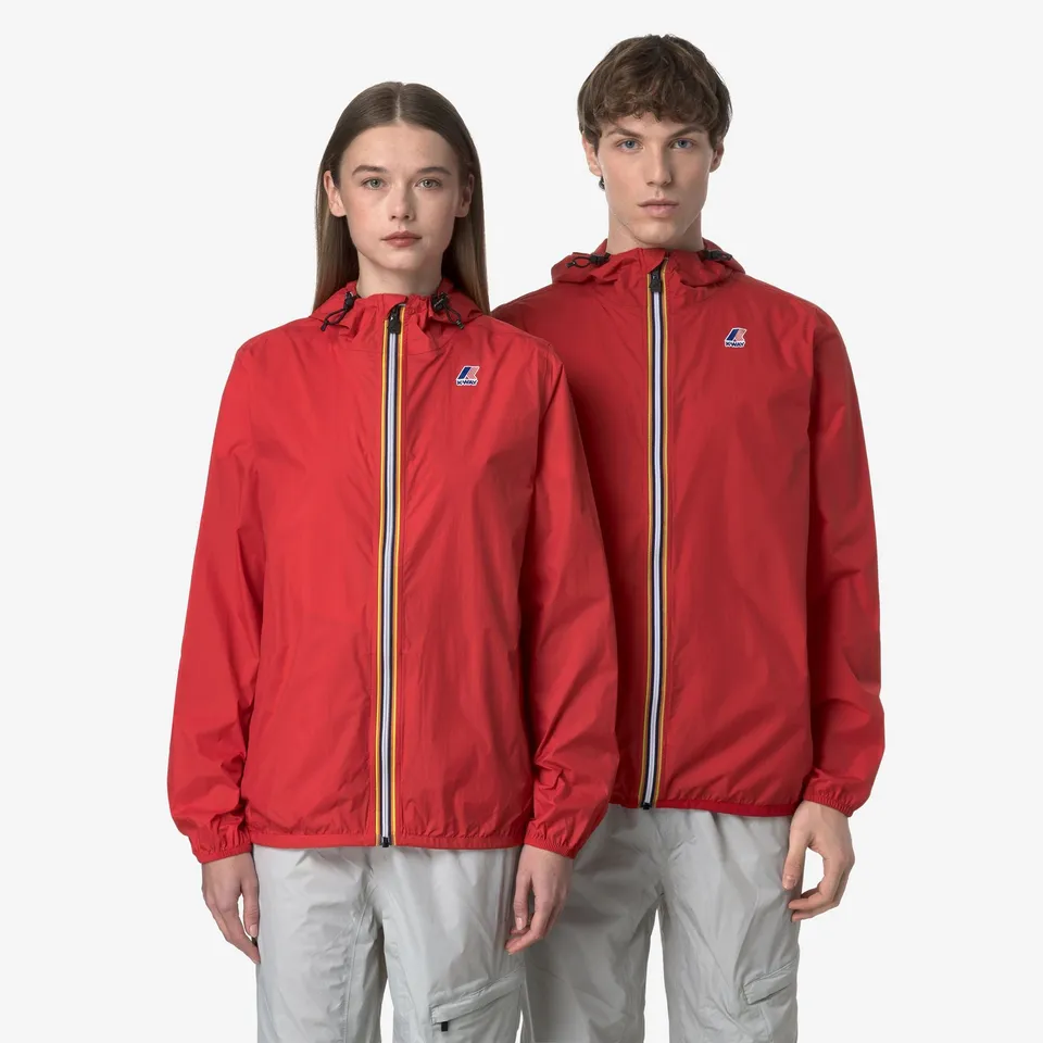 k-way-le-vrai-4-0-claude-veste-mi-longue-unisexe-red image 1