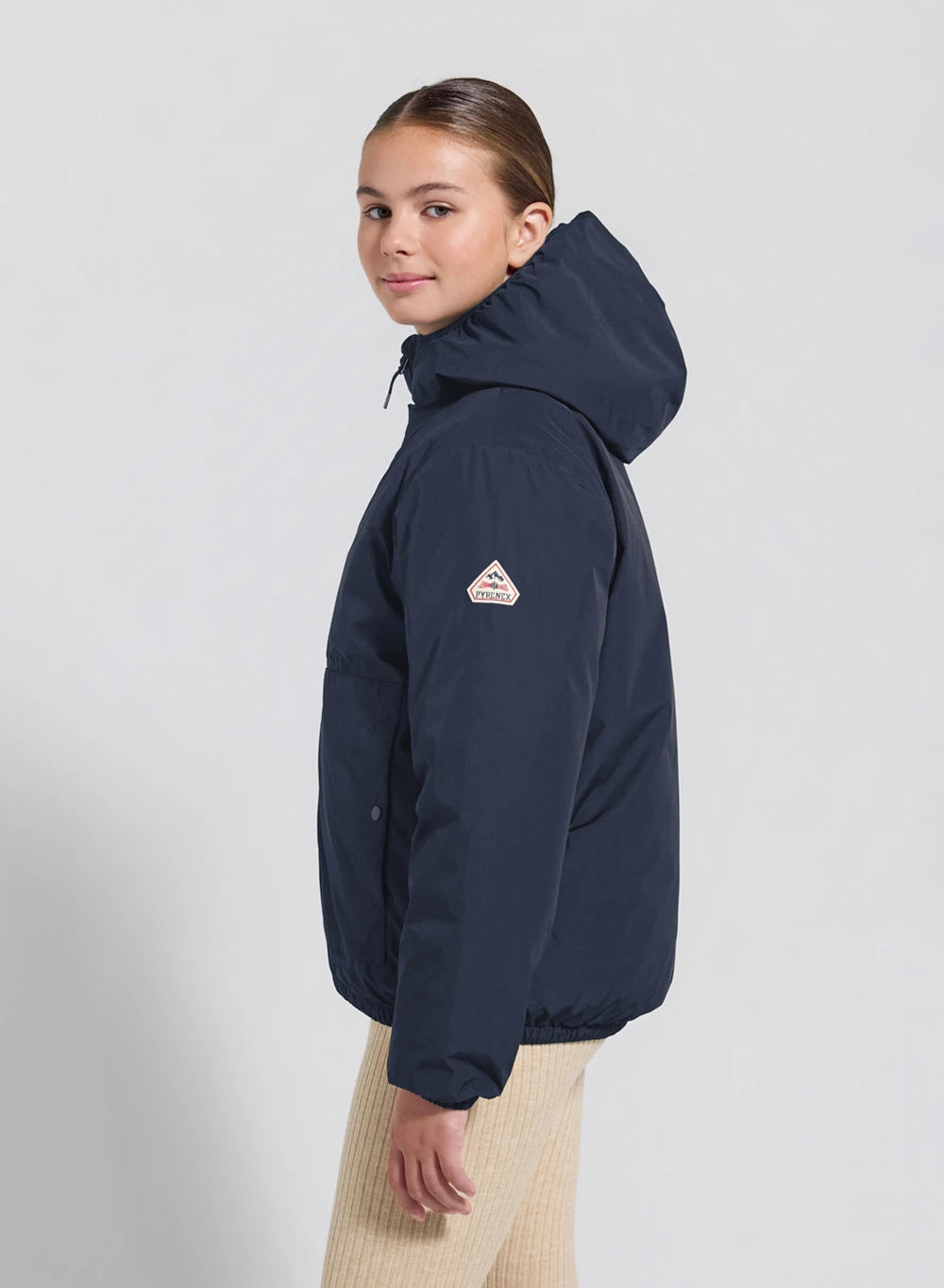 pyrenex-density-blouson-imperm-able-duvet-enfant-bleu-fonc image 5