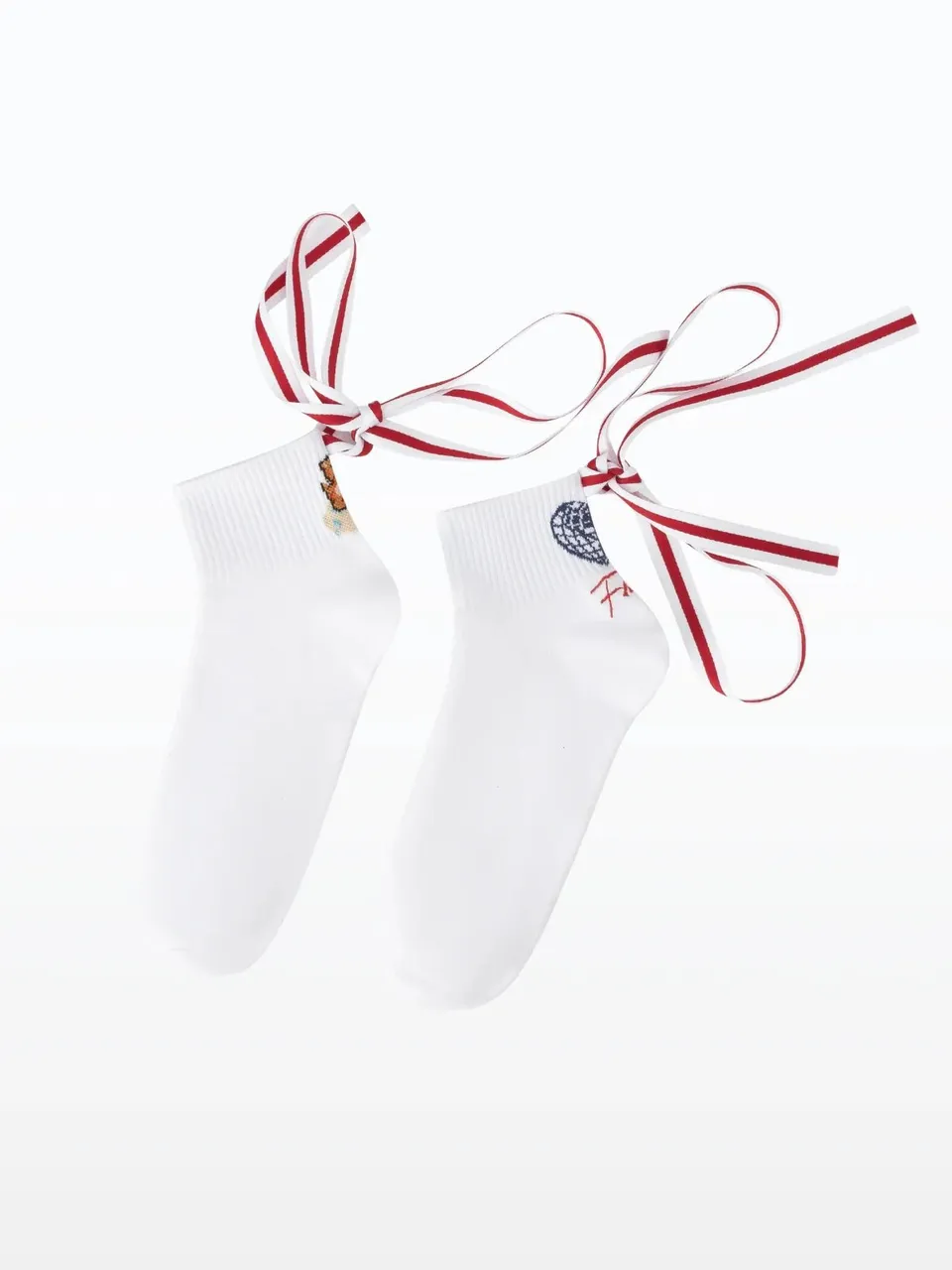flotte-chaussettes-ruban-bisounours-coton-mixte image 1