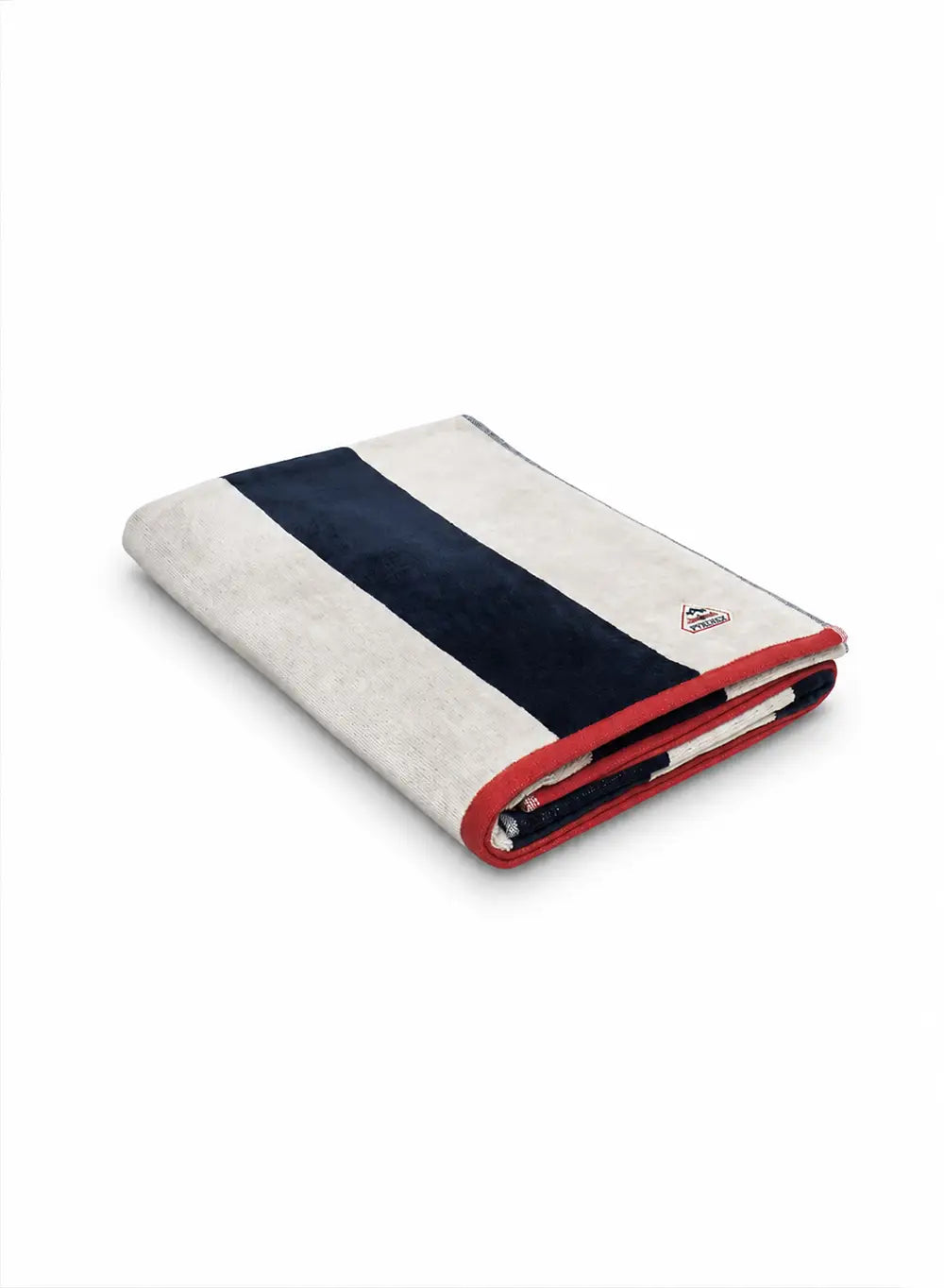 pyrenex-sora-serviette-de-plage-100-coton-bleu-90x180-cm image 2