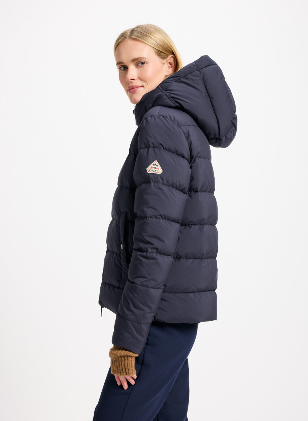 pyrenex-spoutnic-doudoune-femme-capuche-amovible-bleu-fonc image 3