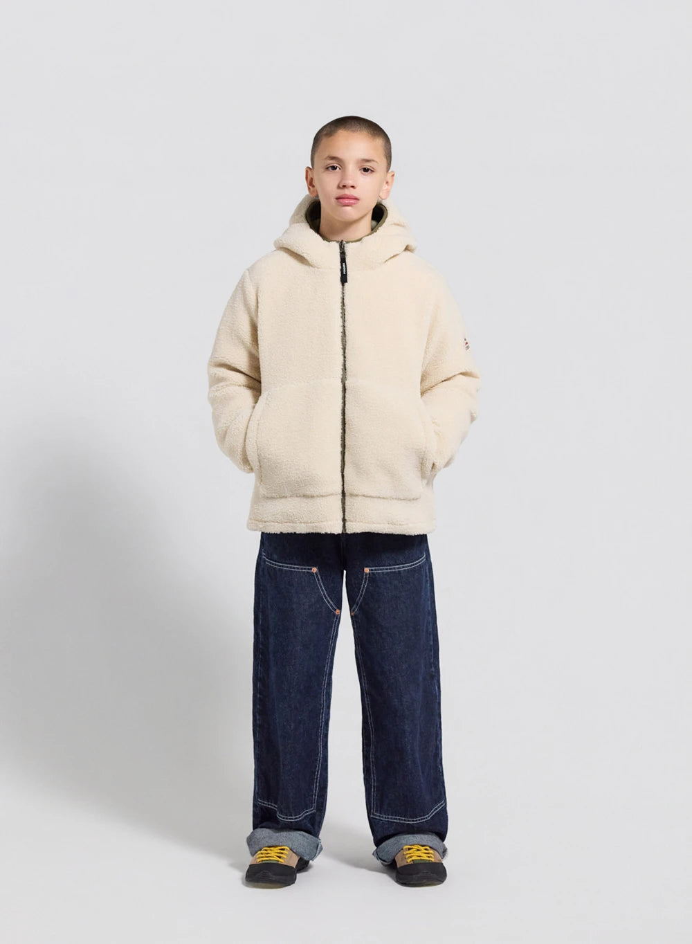 pyrenex-keylinn-doudoune-r-versible-enfant-kaki-clair image 8