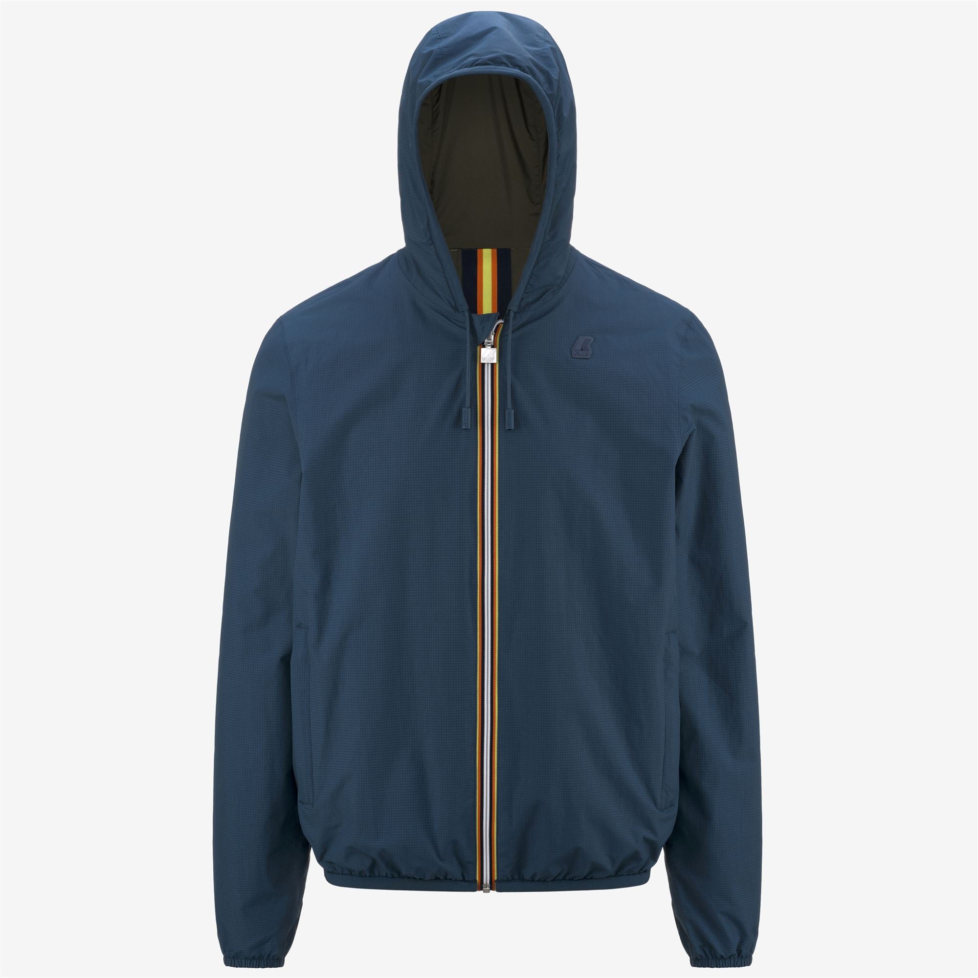 k-way-jacques-double-ripstop-veste-r-versible-homme-bleu image 1
