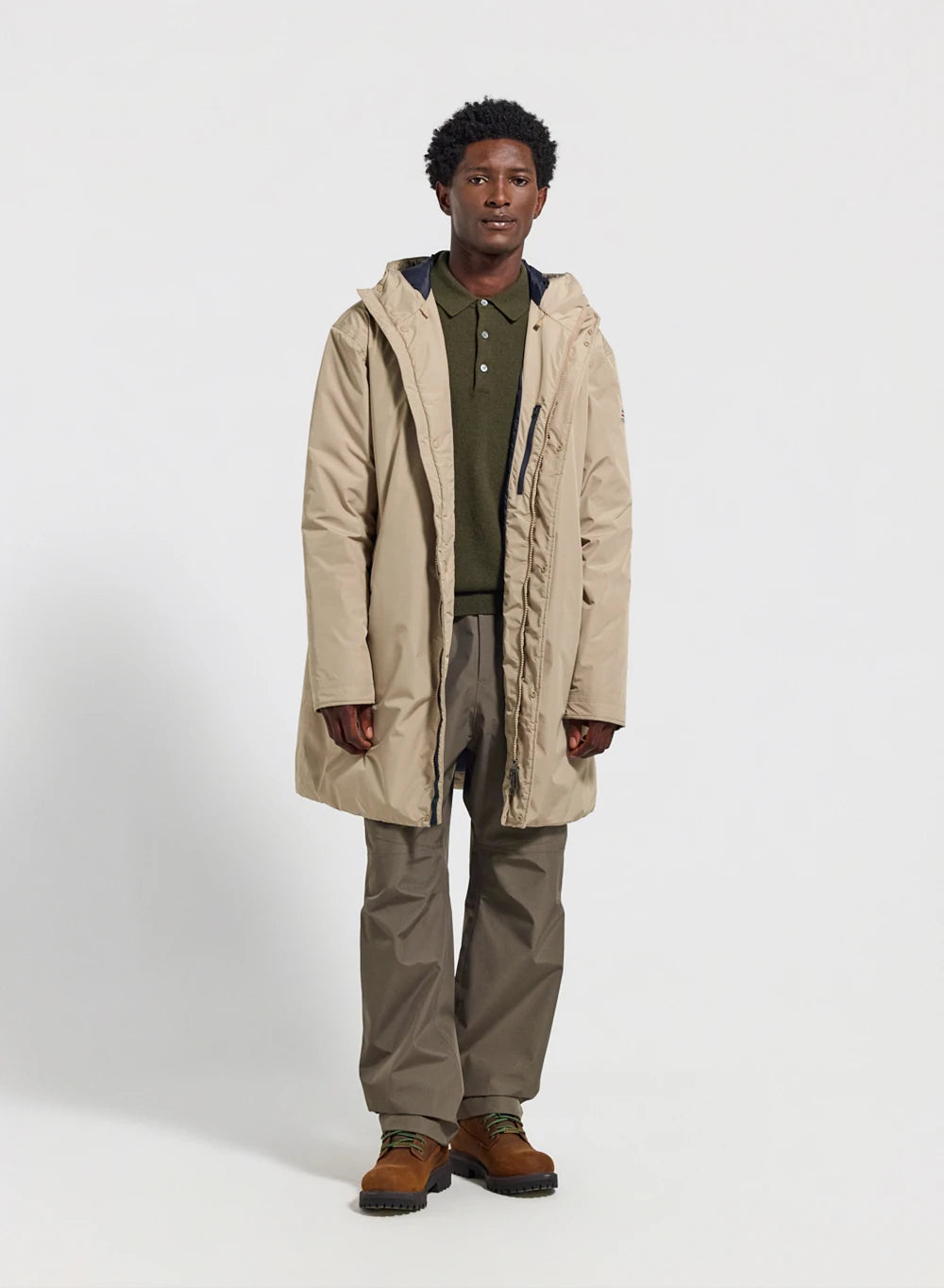 pyrenex-puigmal-parka-homme-longue-imperm-able-beige-clair-duvet image 2