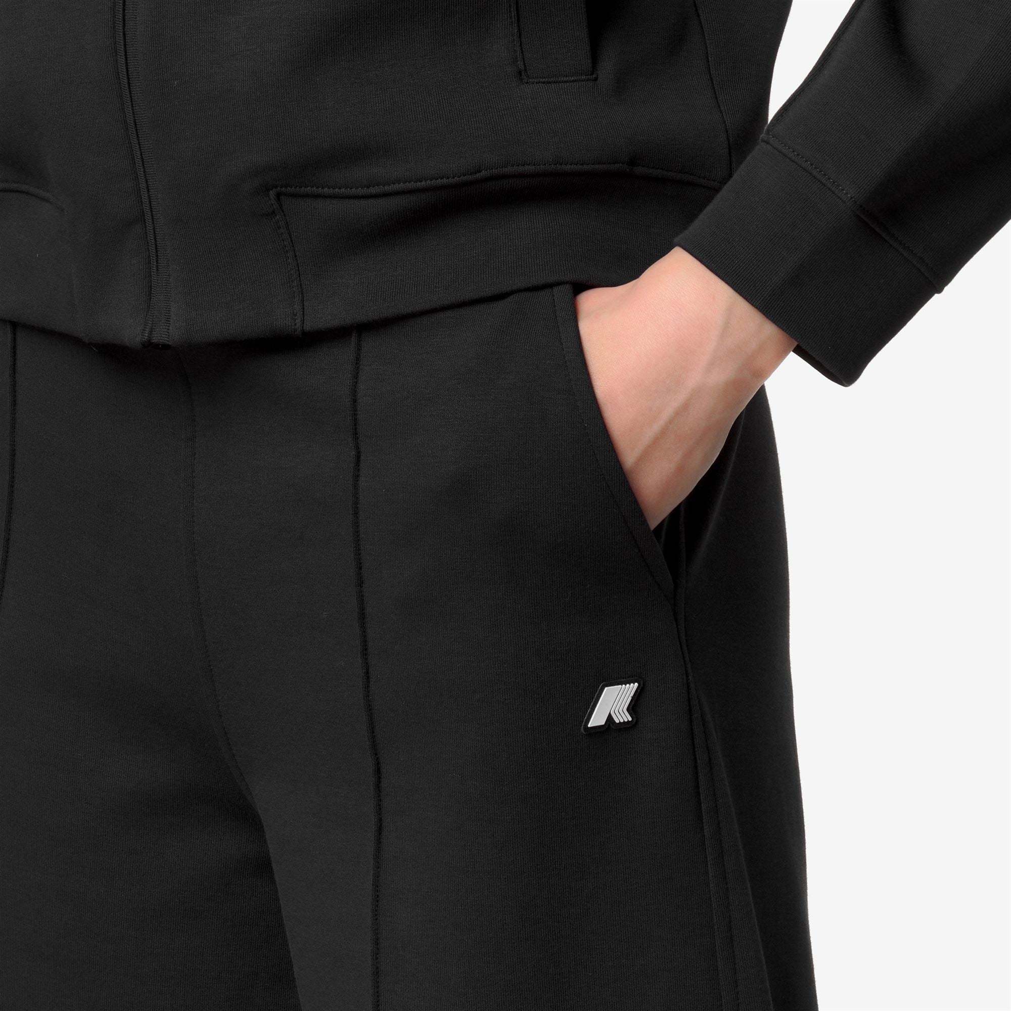 k-way-loyre-interlock-pantalon-sport-femme-black-pure image 4