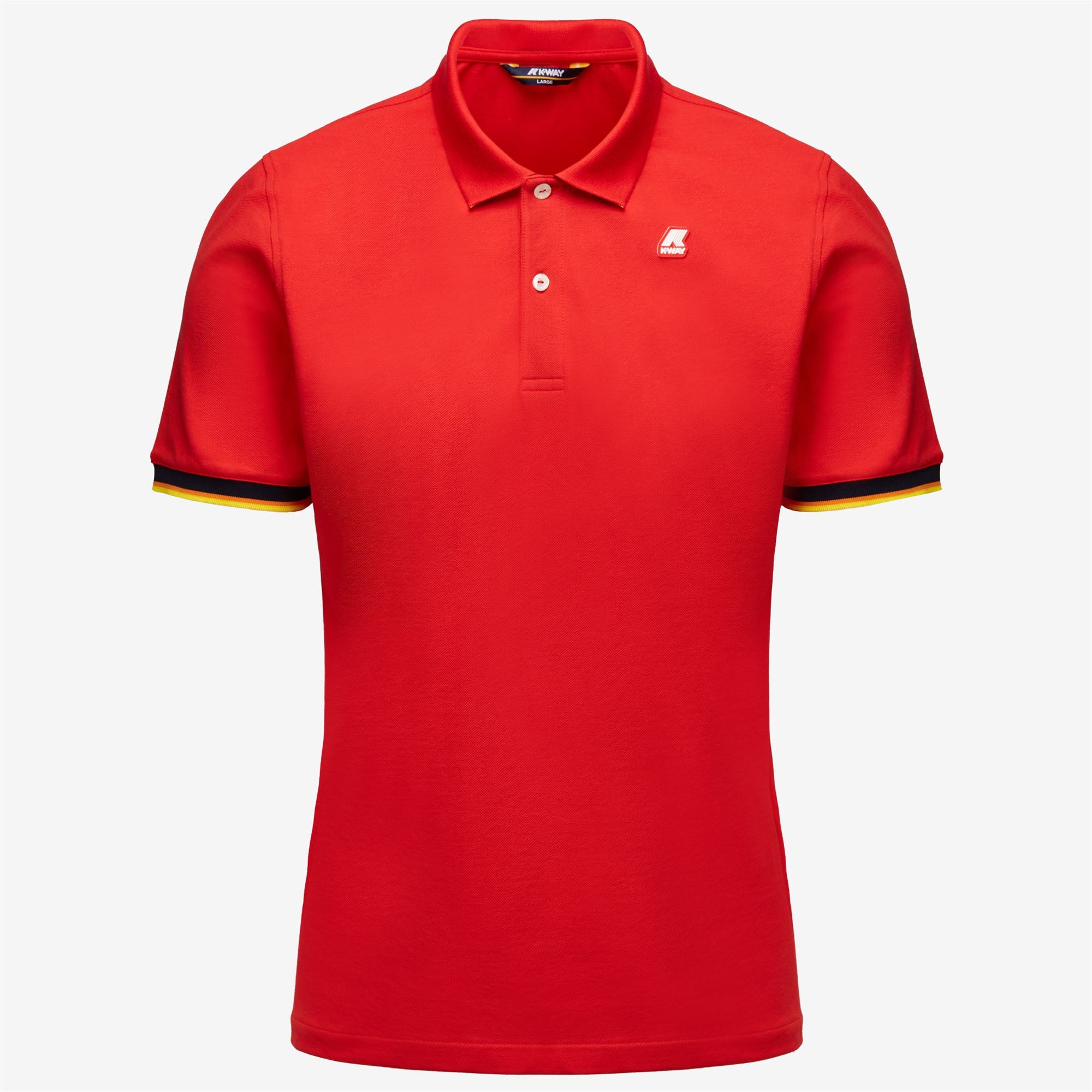 k-way-vincent-polo-homme-red image 5