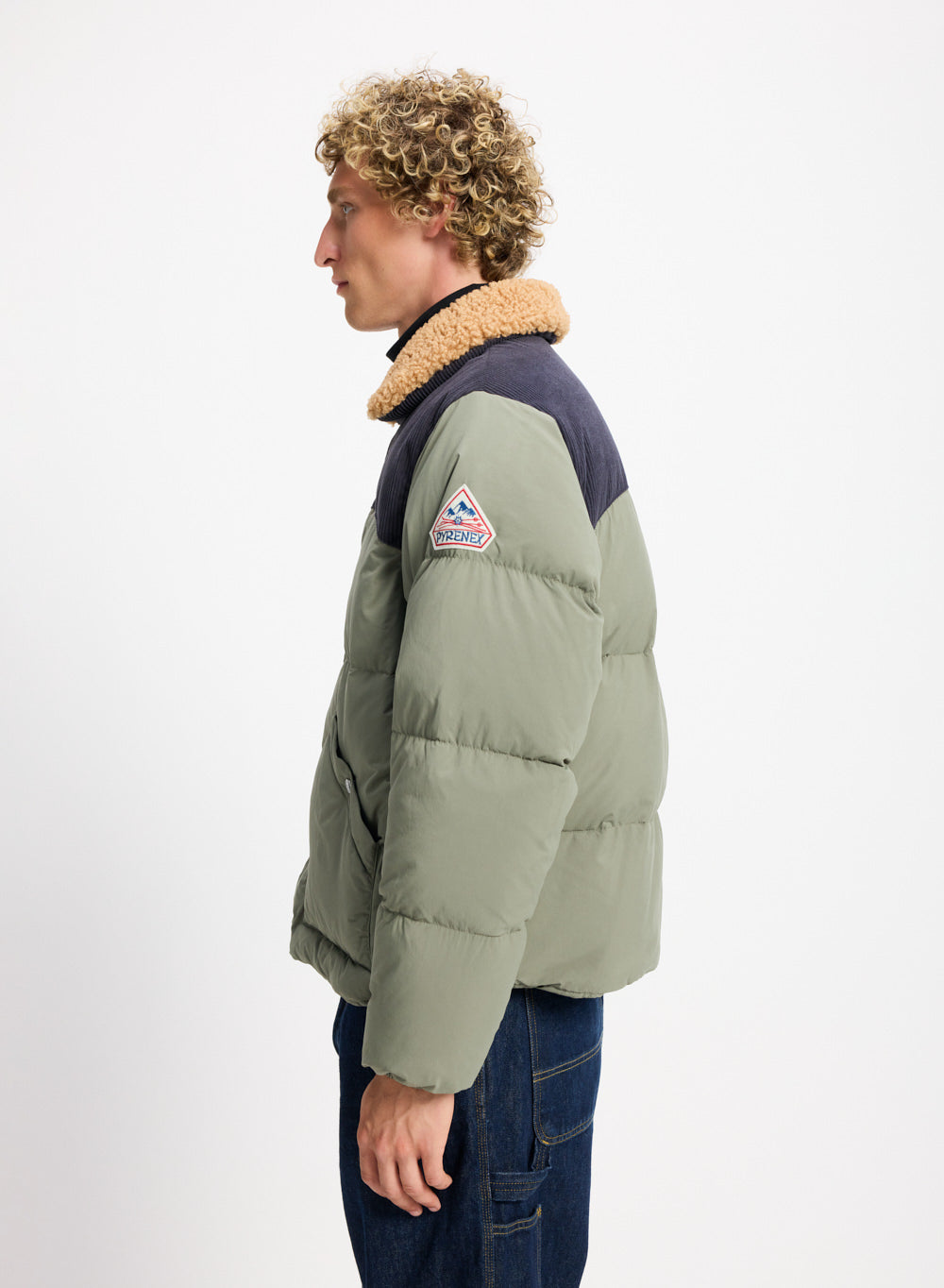 pyrenex-fiery-doudoune-hiver-aviateur-khaki-unisexe image 5