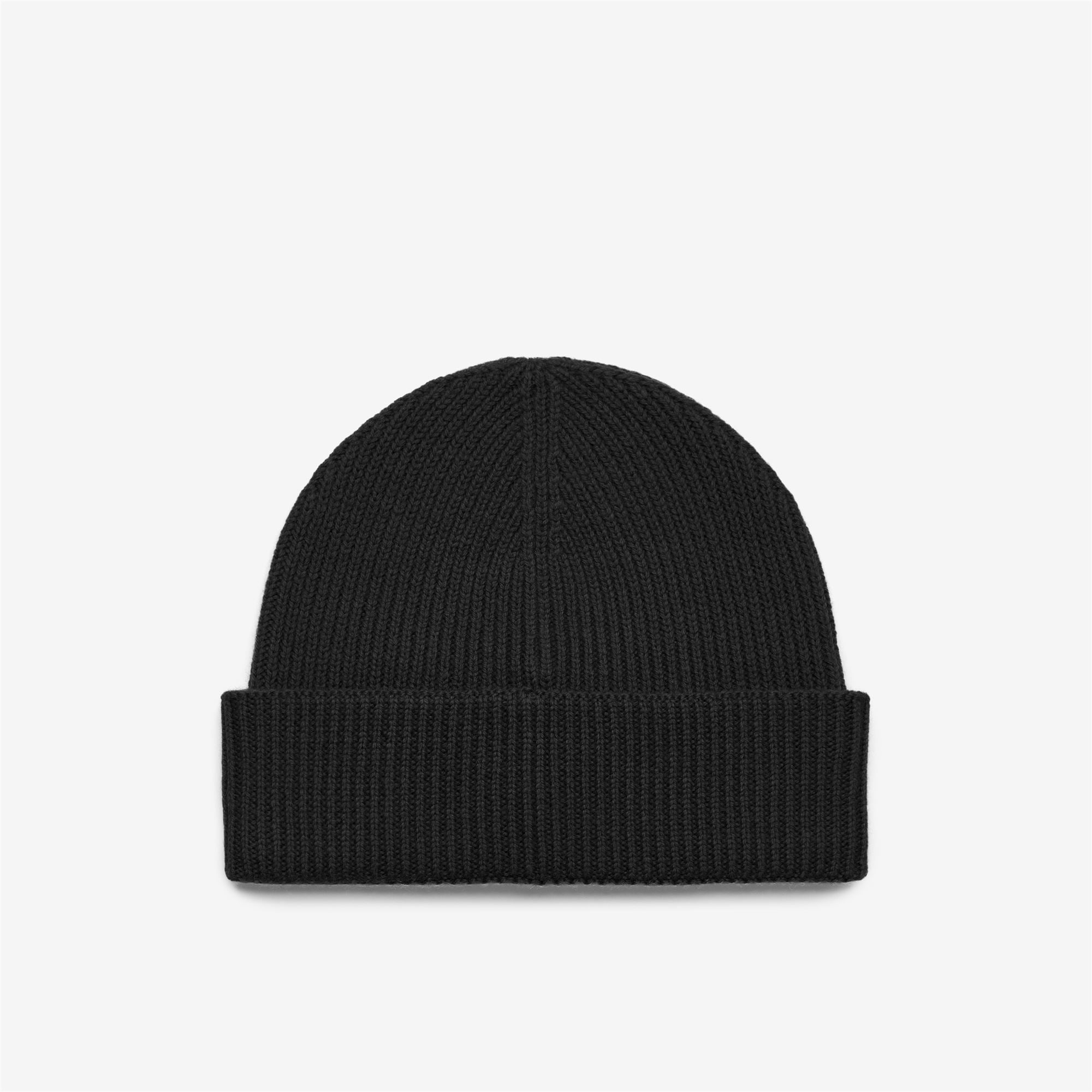 k-way-brice-cardigan-stitch-wool-bonnet-unisexe-black-pure image 3