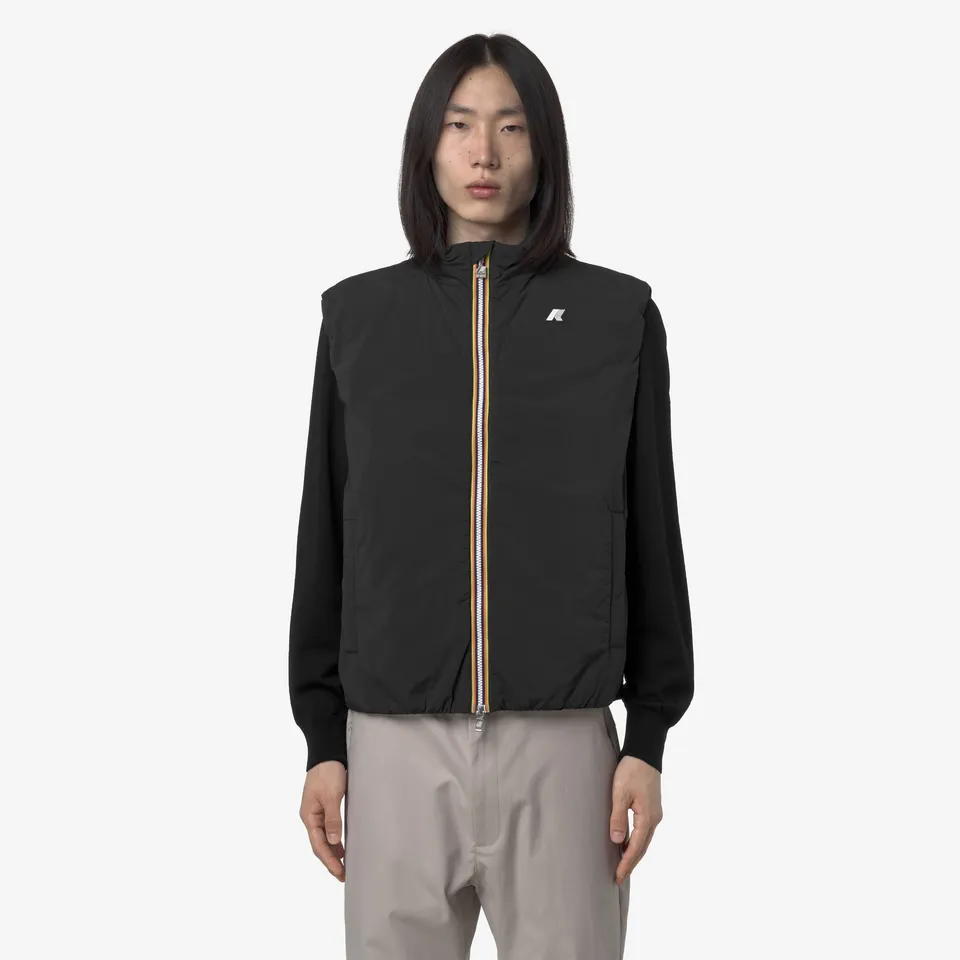 k-way-valen-plain-warm-gilet-homme-black-pure-black-pure image 1