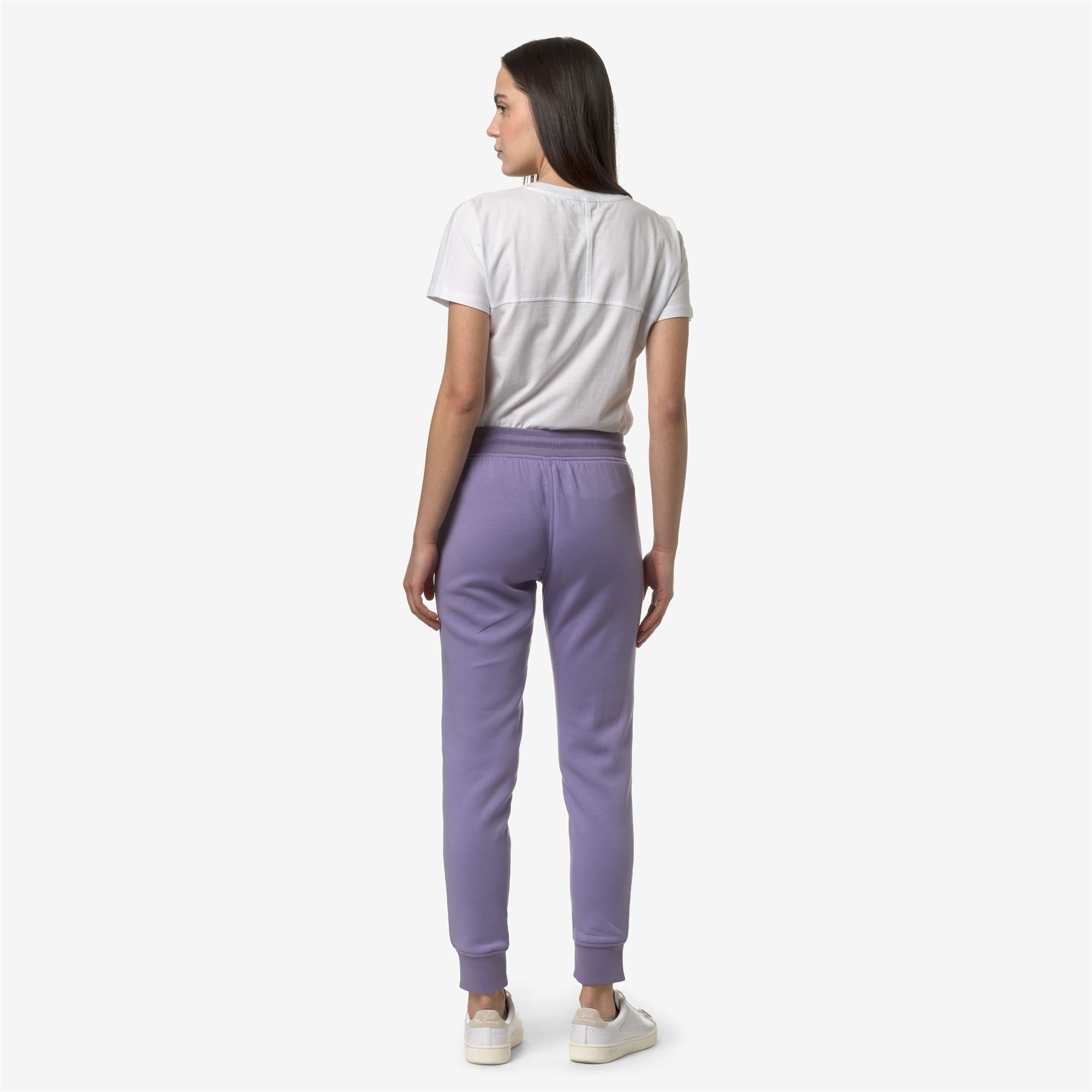 k-way-ginevra-light-spacer-pantalon-sport-femme-violet-glicine image 3