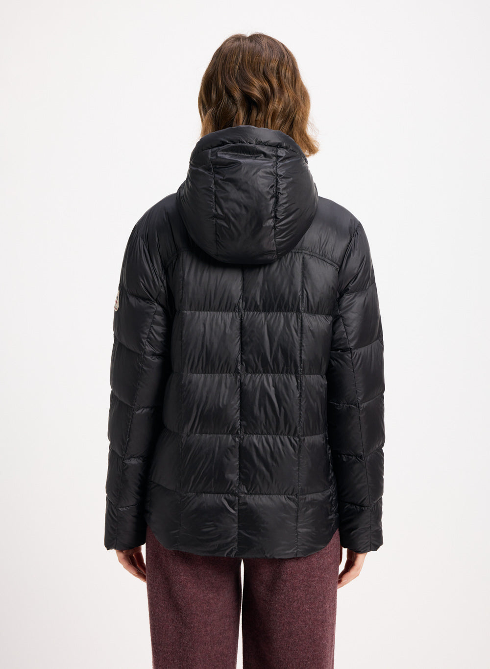 pyrenex-bassia-hooded-doudoune-l-g-re-femme-noire-capuche image 4