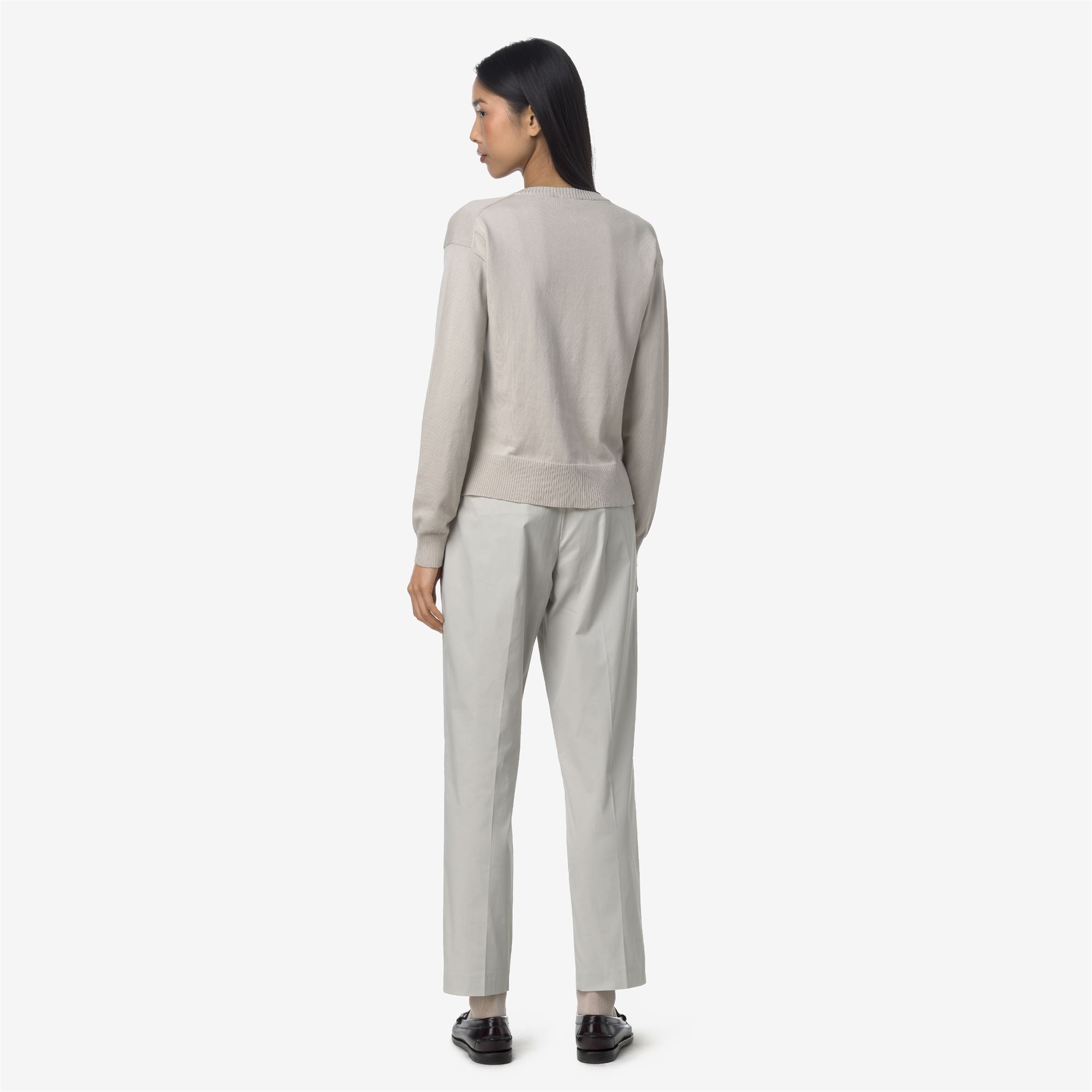 k-way-eyre-twill-tech-pantalon-chino-femme-beige-lt image 3