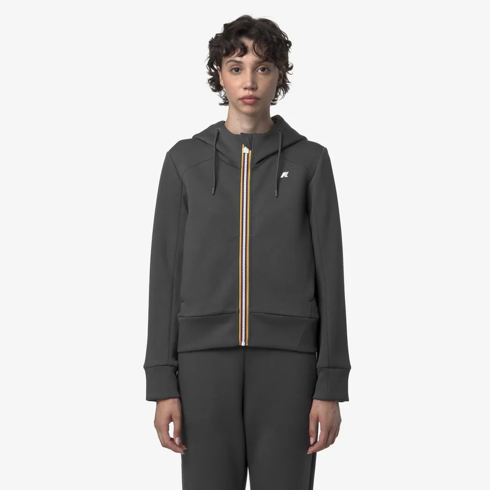 k-way-divine-light-spacer-veste-polaire-femme-grey-shadow-dk image 1