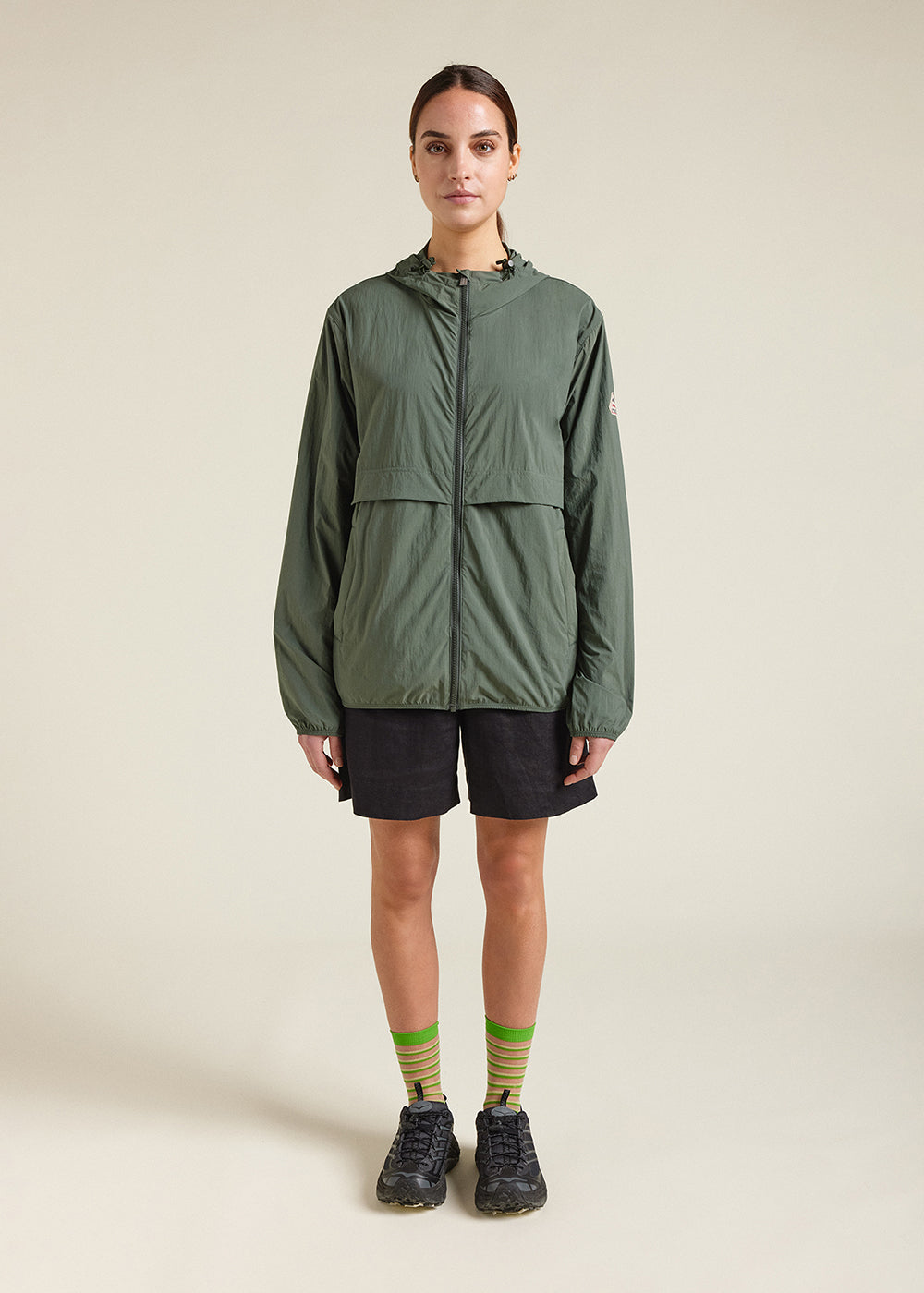 pyrenex-coupe-vent-unisexe-capuche-ridge-jungle image 2