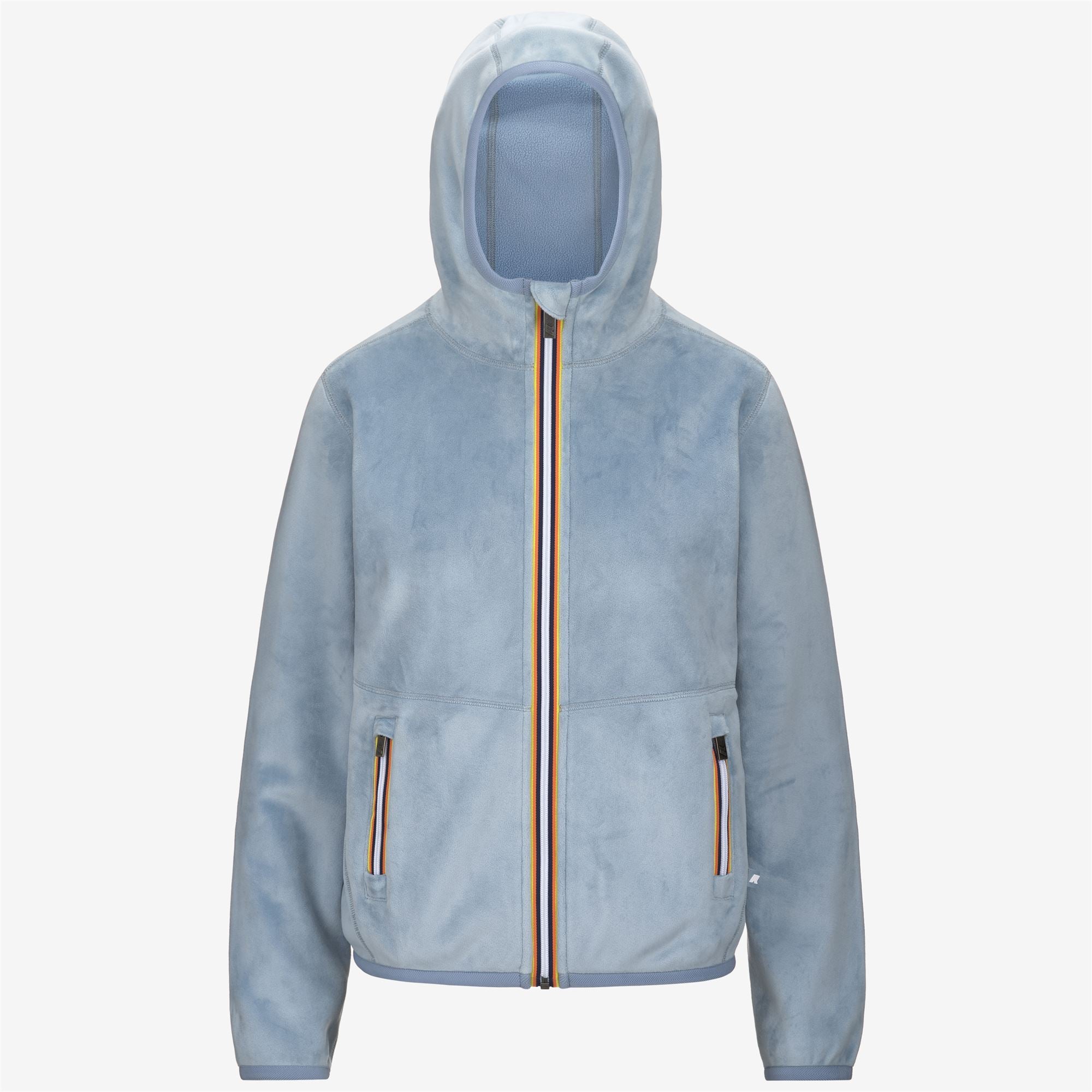 k-way-lily-velour-polar-double-veste-r-versible-femme-blue image 5