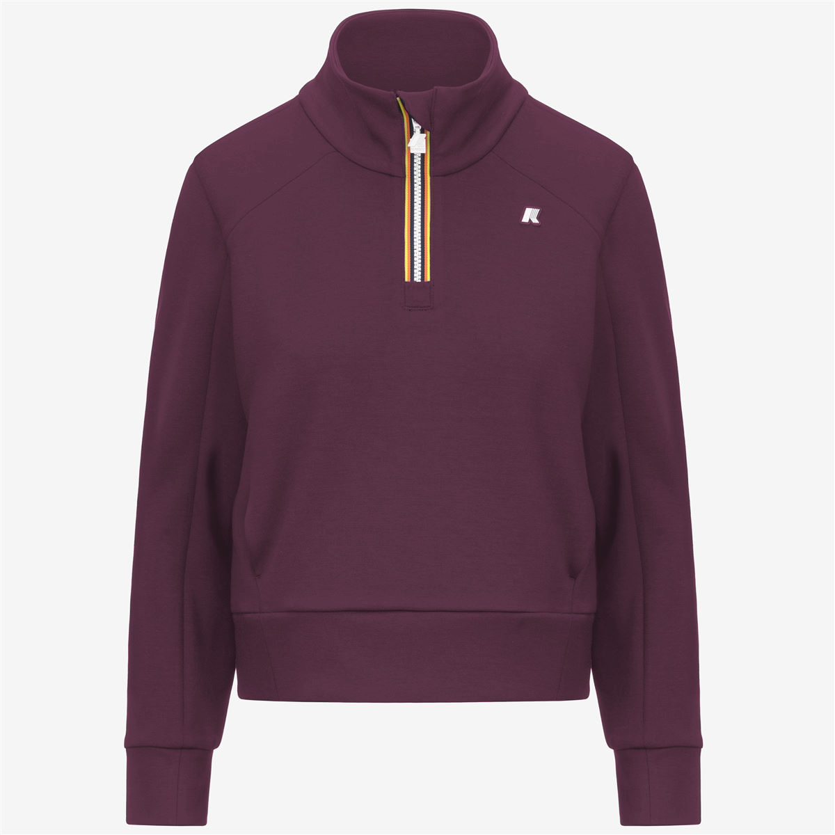 k-way-louen-light-spacer-pull-polaire-femme-violet-dk-purple image 2