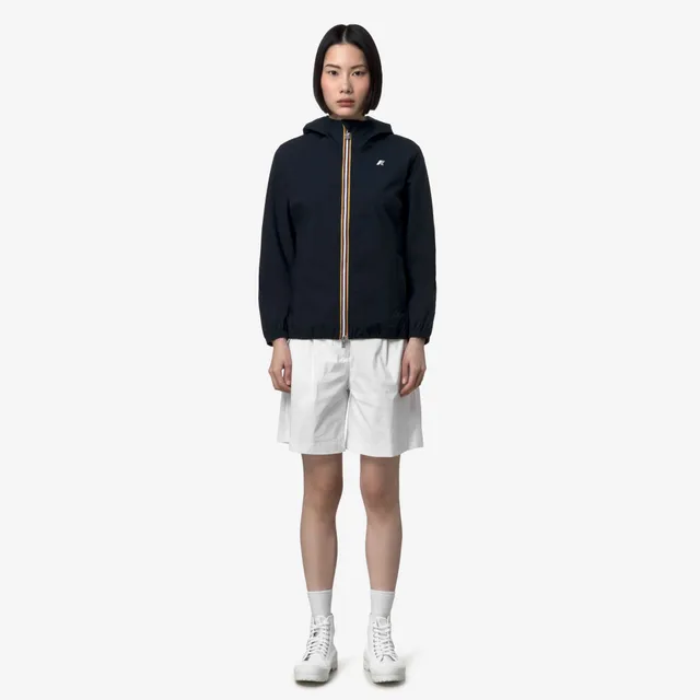 k-way-lil-2-0-stretch-dot-veste-courte-femme-blue-depth image 1