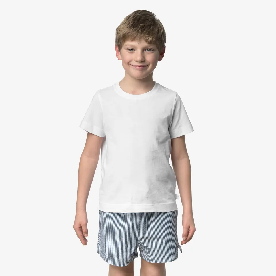 k-way-p-hazel-stripes-beach-maillot-de-bain-gar-on-white-blue-depth image 1