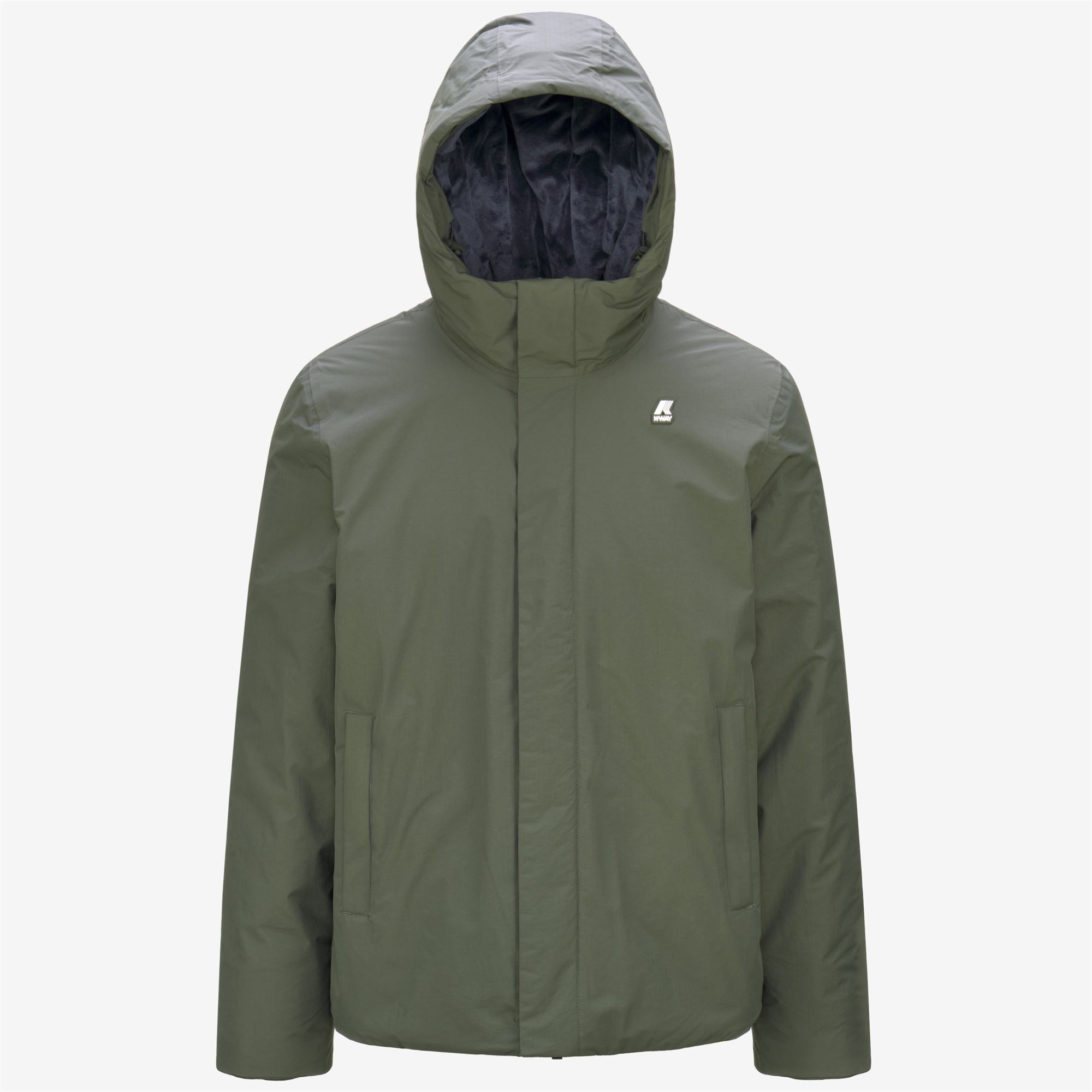 k-way-jack-ripstop-marmotta-veste-courte-homme-green-b-blue-a image 5