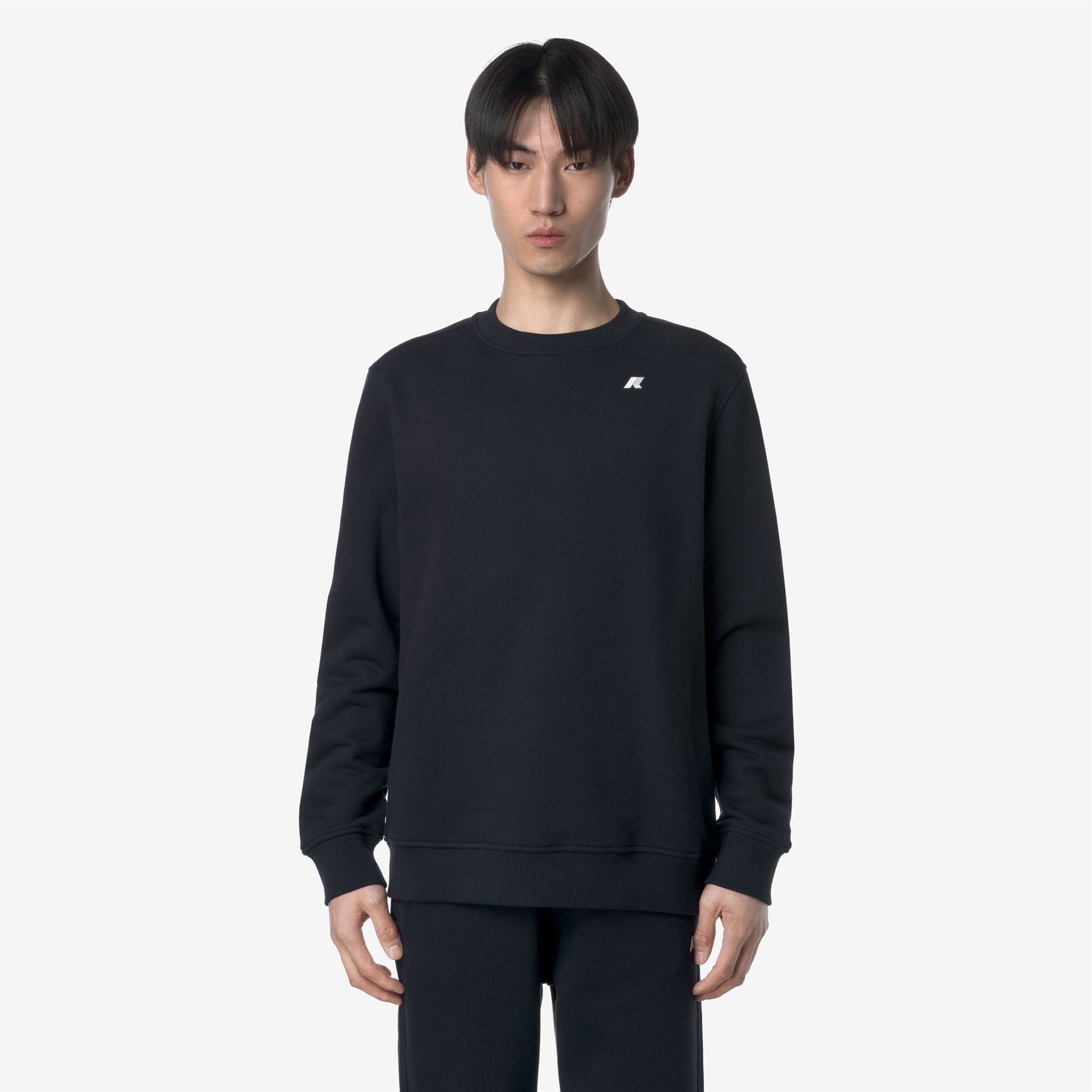 k-way-baptiste-french-terry-sweat-polaire-homme-blue-depth image 1
