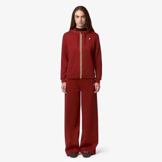 k-way-loirene-light-spacer-pantalon-de-sport-femme-red-dk-chili image 1