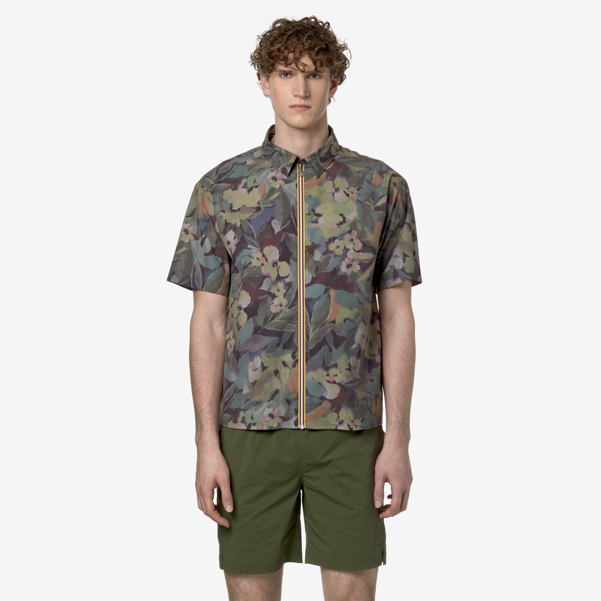 k-way-liconcy-graphic-veste-courte-homme-floral-summer-graphic image 1
