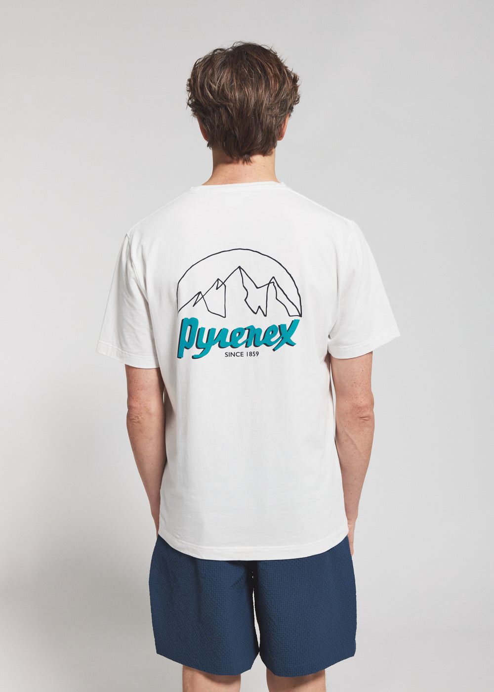 pyrenex-hill-t-shirt-unisexe-coton-bio-blanc image 4
