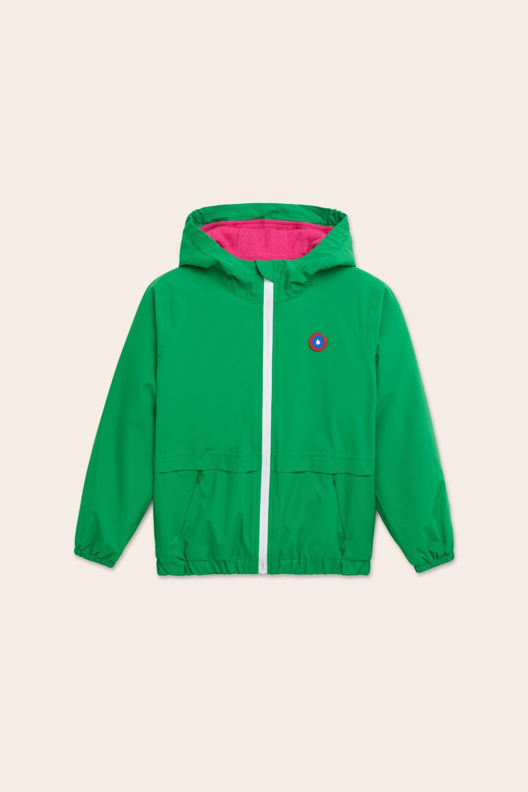 flotte-magenta-cadet-parka-courte-doubl-e-polaire-bleu-ciel image 3