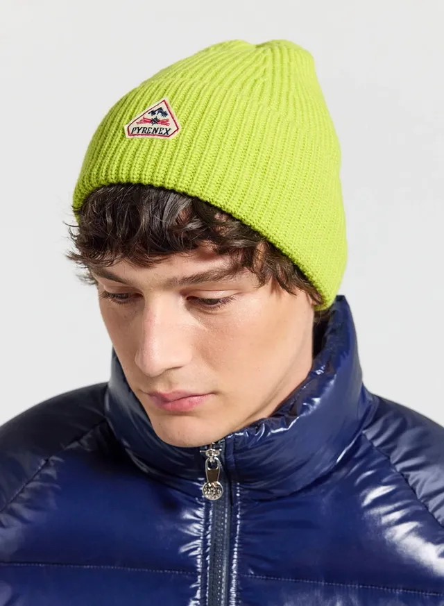 pyrenex-gomma-bonnet-unisexe-jaune-citron image 1
