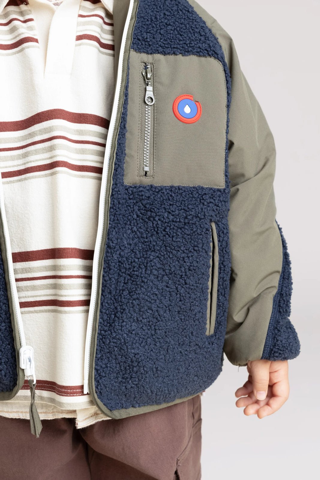 flotte-monceau-veste-polaire-r-versible-enfant-effet-sherpa image 7