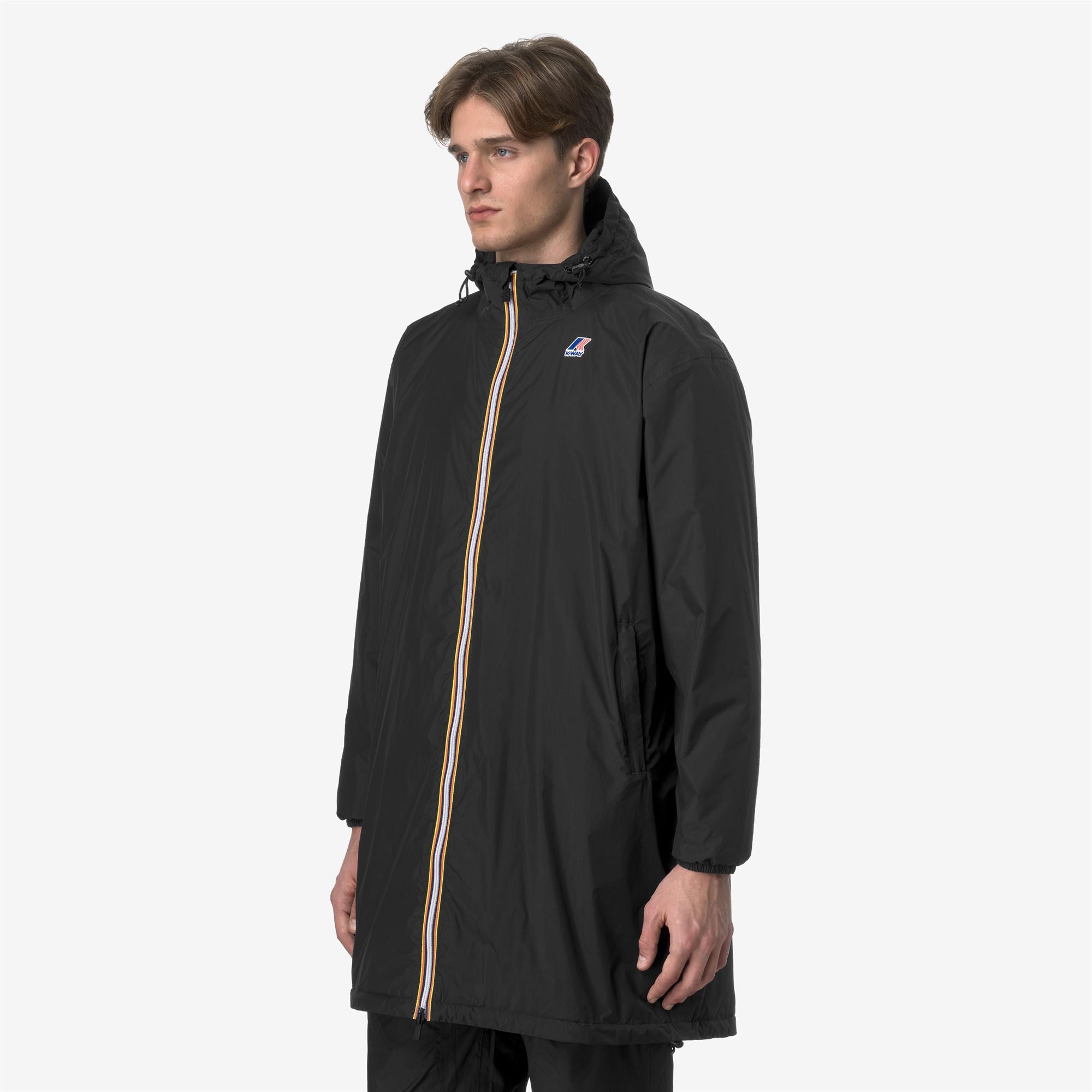 k-way-le-vrai-4-0-eiffel-east-warm-veste-longue-3-4-unisexe-black-pure image 3