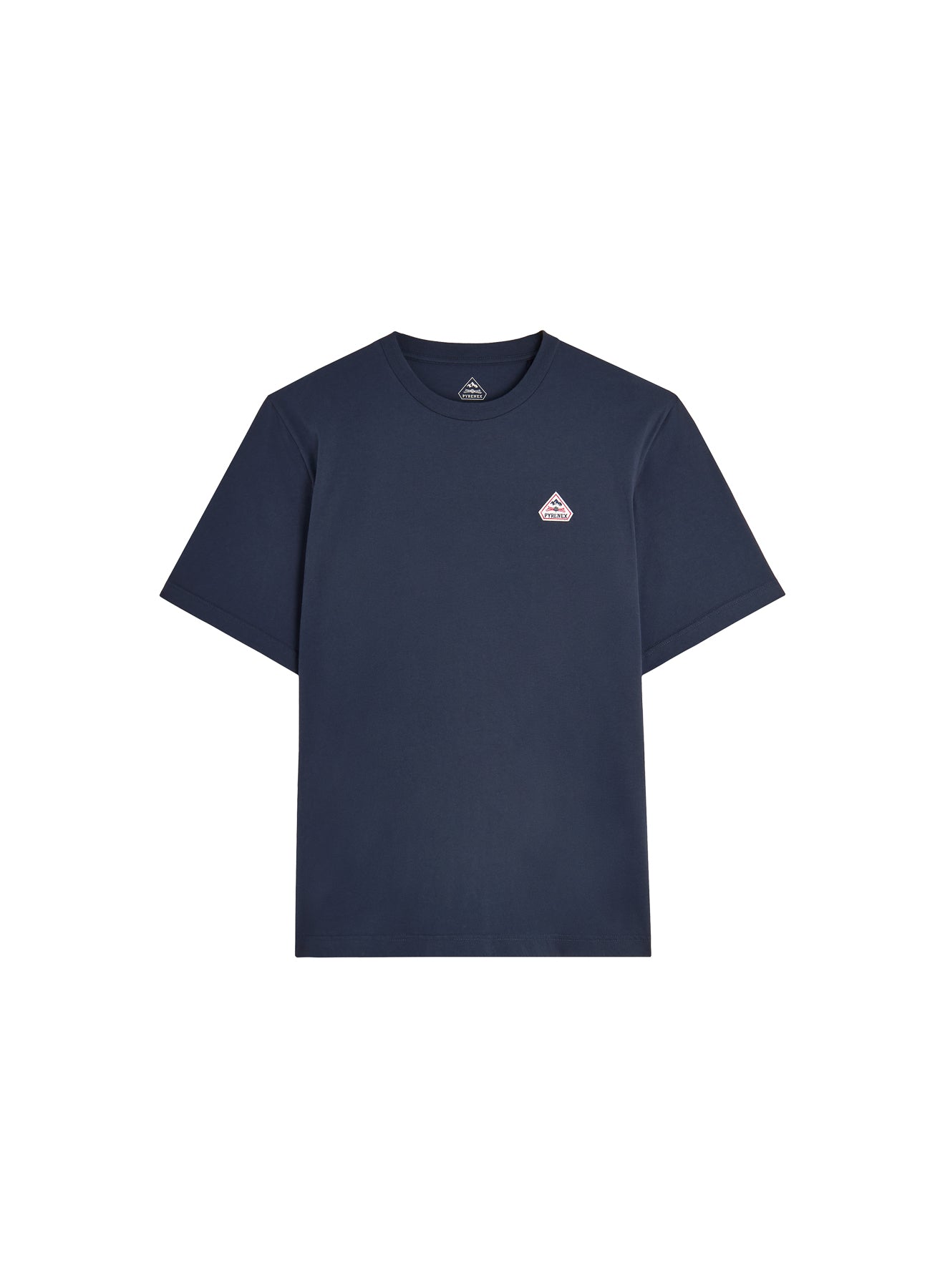 pyrenex-classic-t-shirt-unisexe-coton-bio-bleu-marine image 6