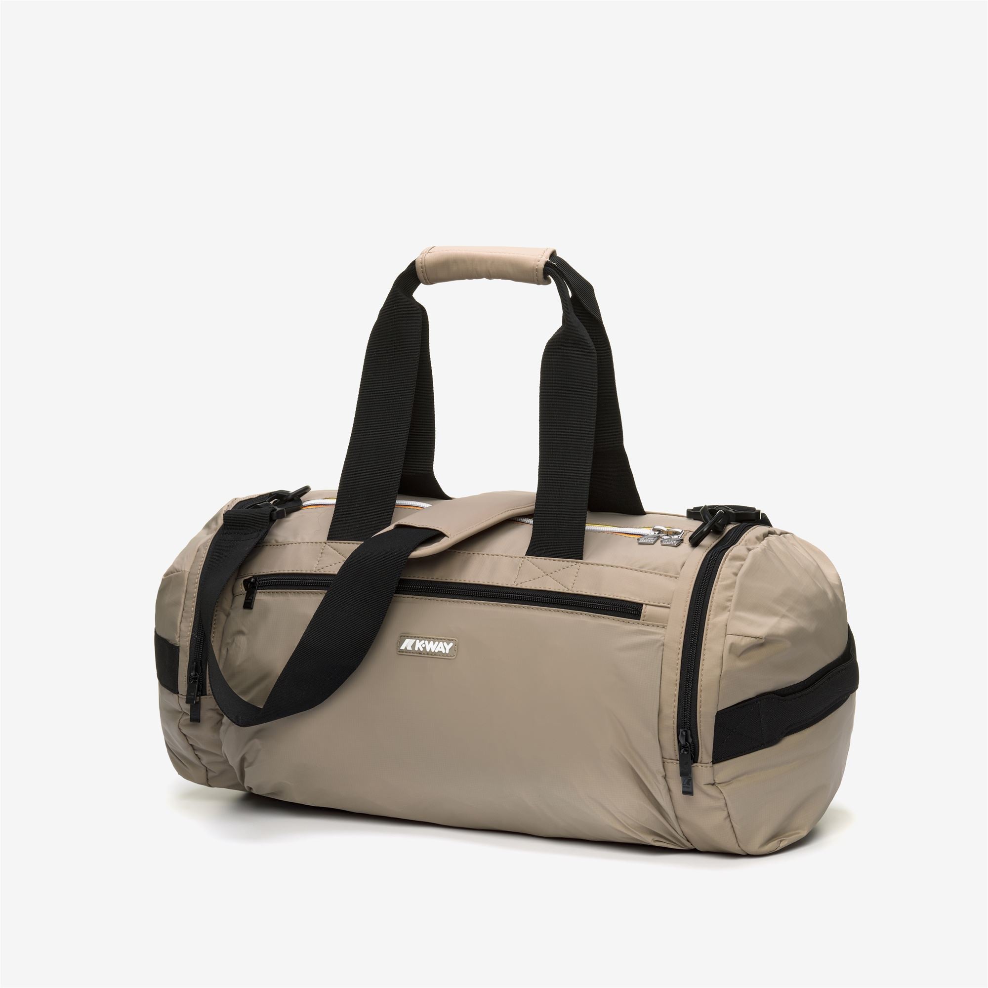 k-way-mereville-s-sac-polochon-unisexe-beige-taupe image 2