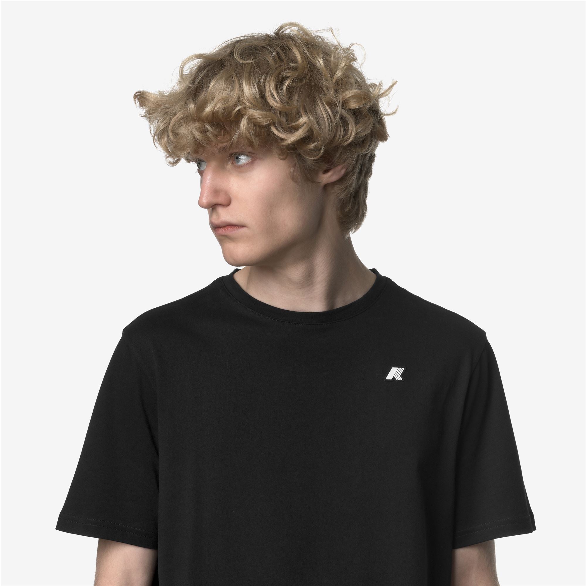 k-way-odom-jersey-peach-t-shirt-homme-black-pure image 4