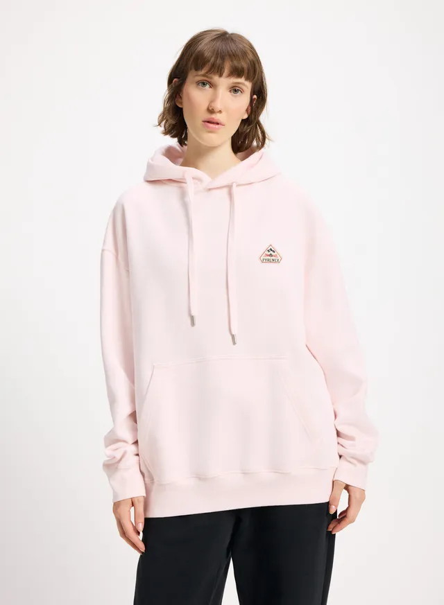 pyrenex-larcis-sweat-capuche-unisexe-rose-poudr image 1