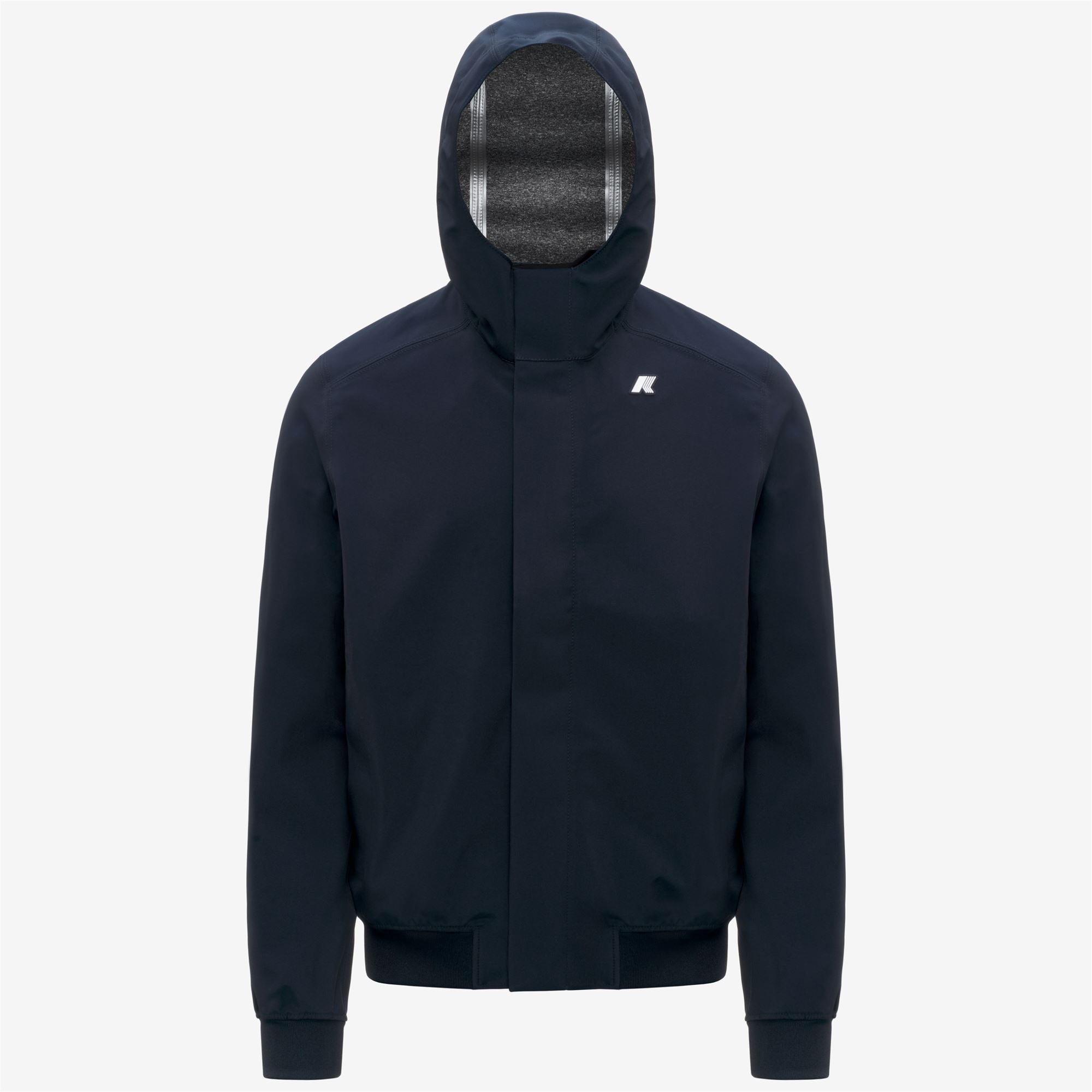 k-way-joachim-bonded-jersey-veste-courte-homme-blue-depth image 5
