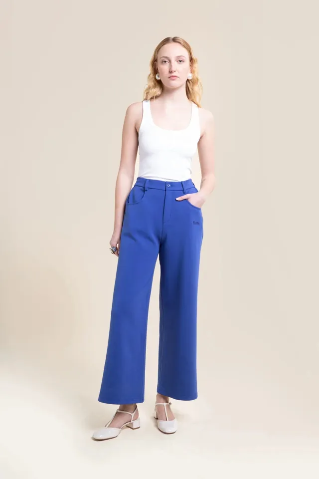 flotte-s-bastopol-pantalon-large-sportswear-bleu-roi-2 image 1