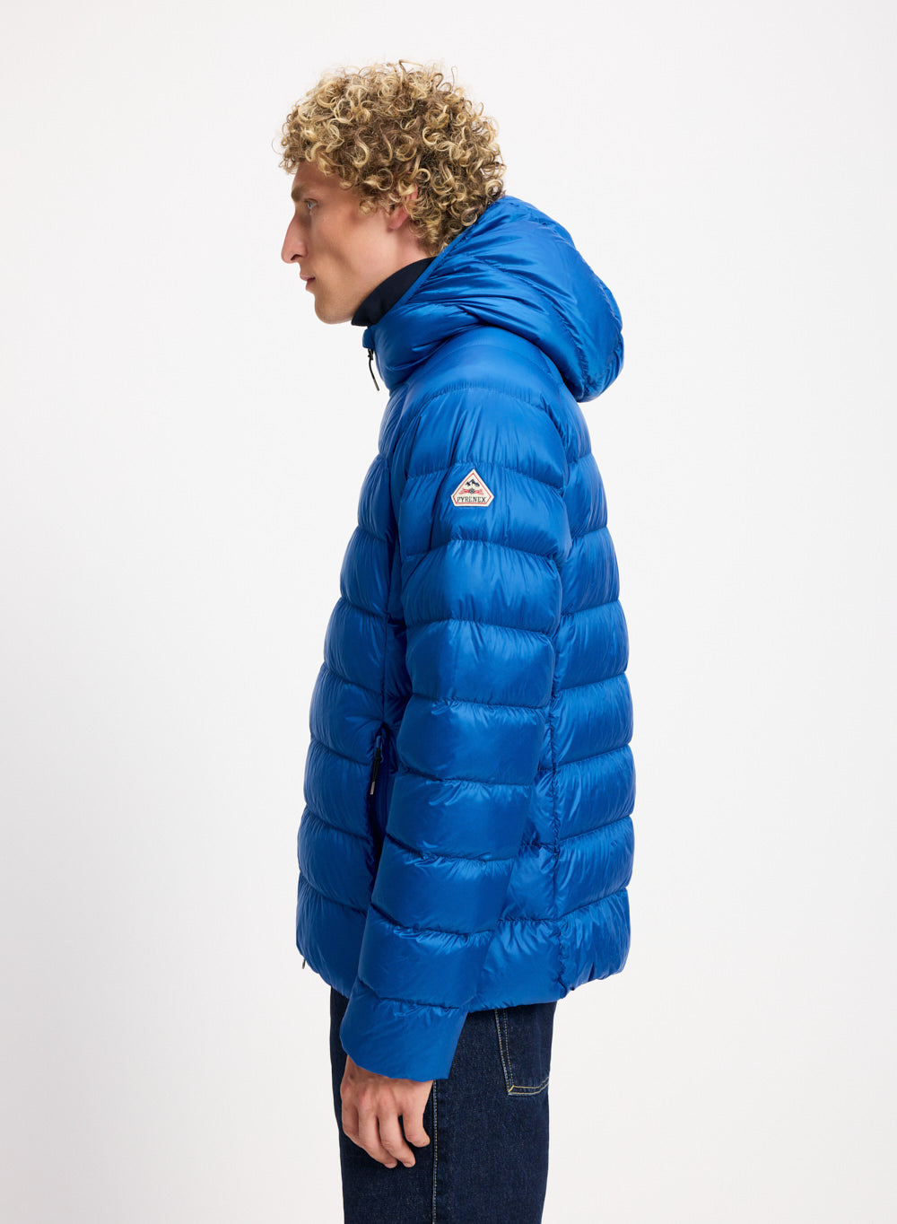 pyrenex-arial-doudoune-fine-capuche-homme-bleue image 3