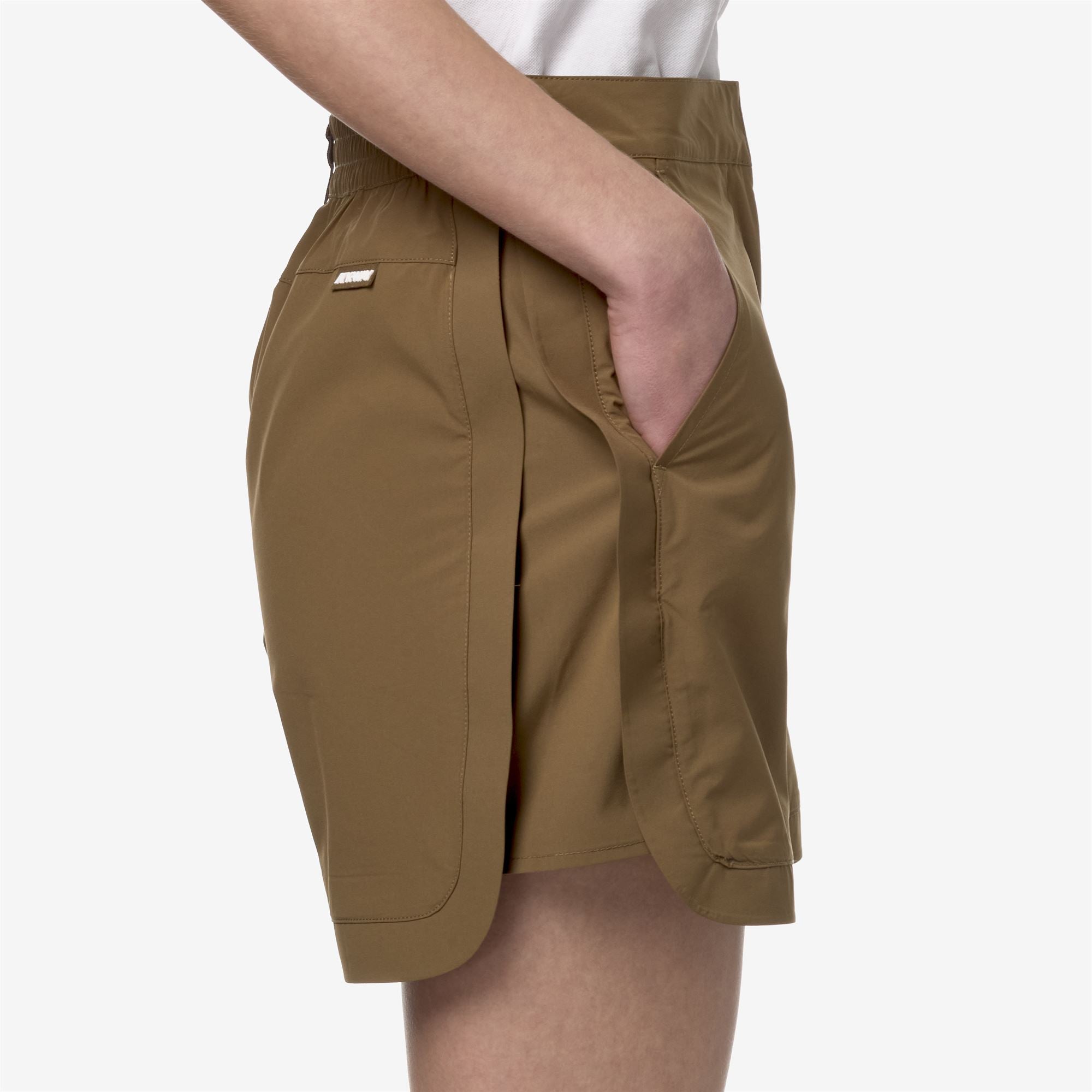 k-way-annise-short-de-sport-femme-brown-corda image 4