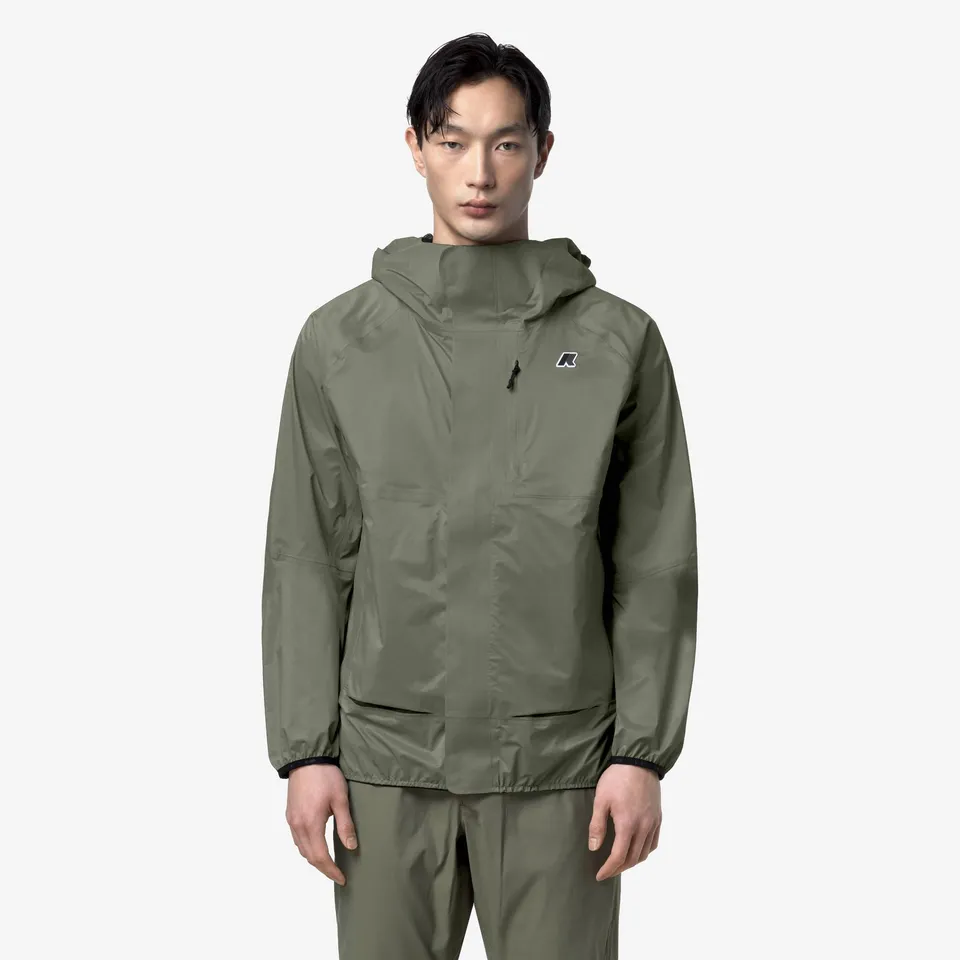 k-way-roche-veste-randonn-e-unisexe-green-lichen image 1