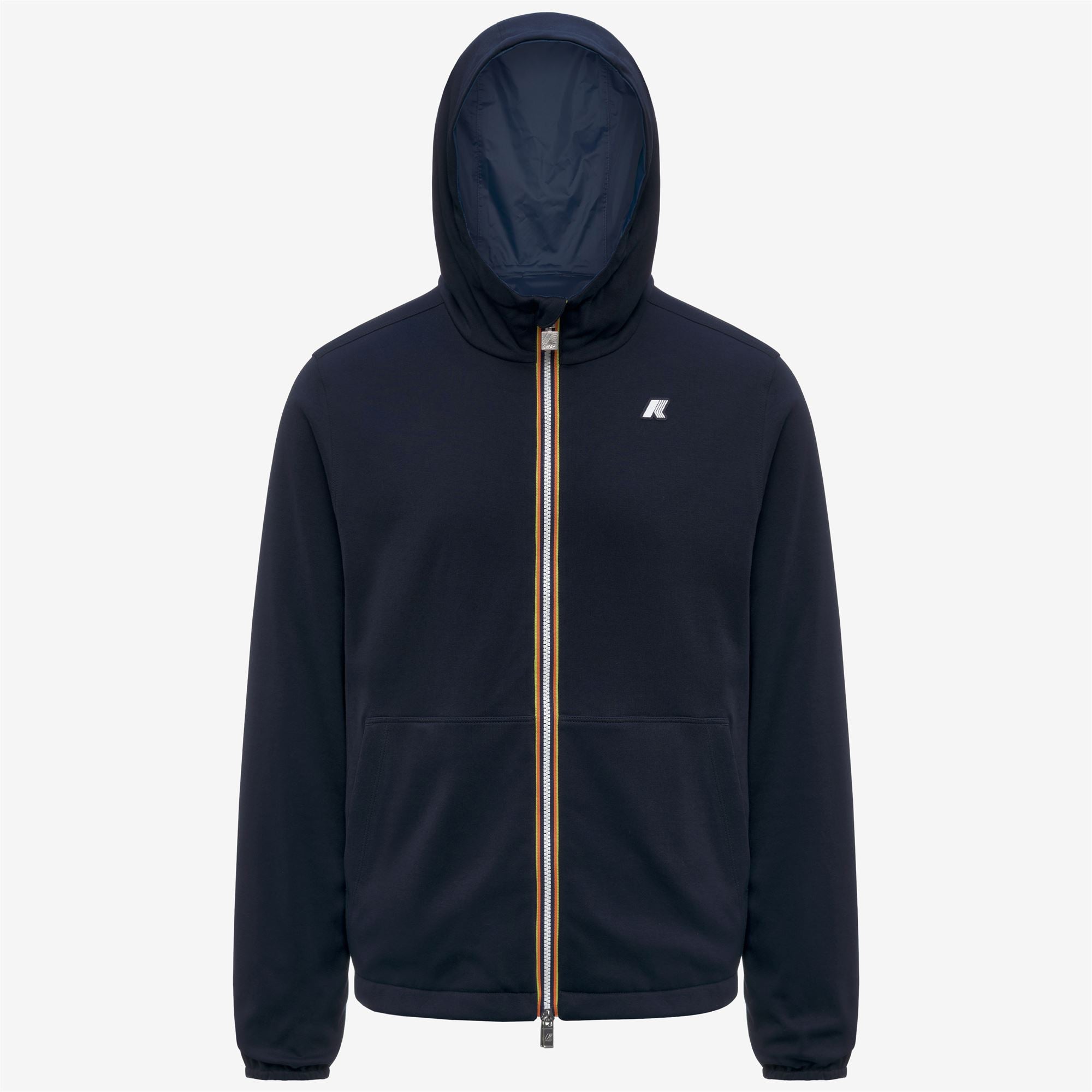 k-way-jake-double-interlock-veste-courte-r-versible-homme-blue-depth-blue-insign image 5