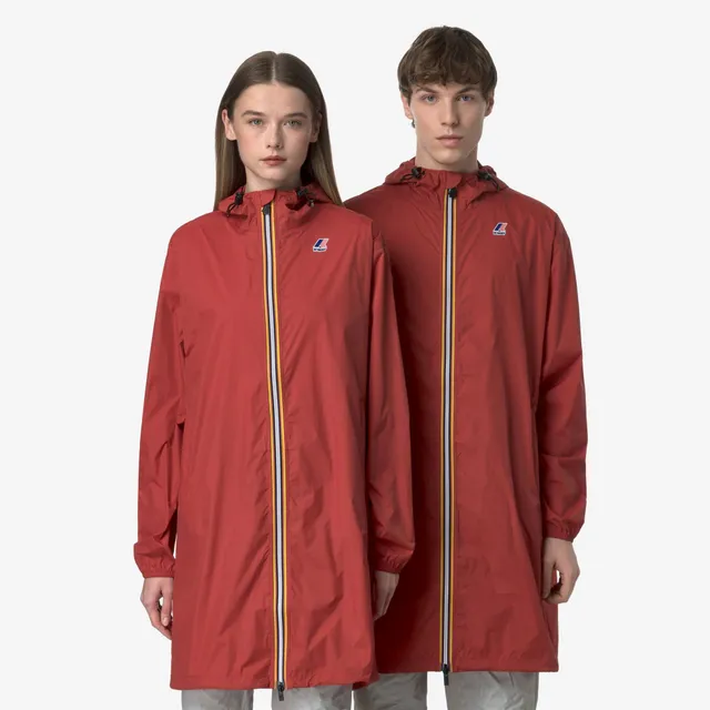 k-way-le-vrai-4-0-eiffel-east-veste-longue-unisexe-red-jasper image 1
