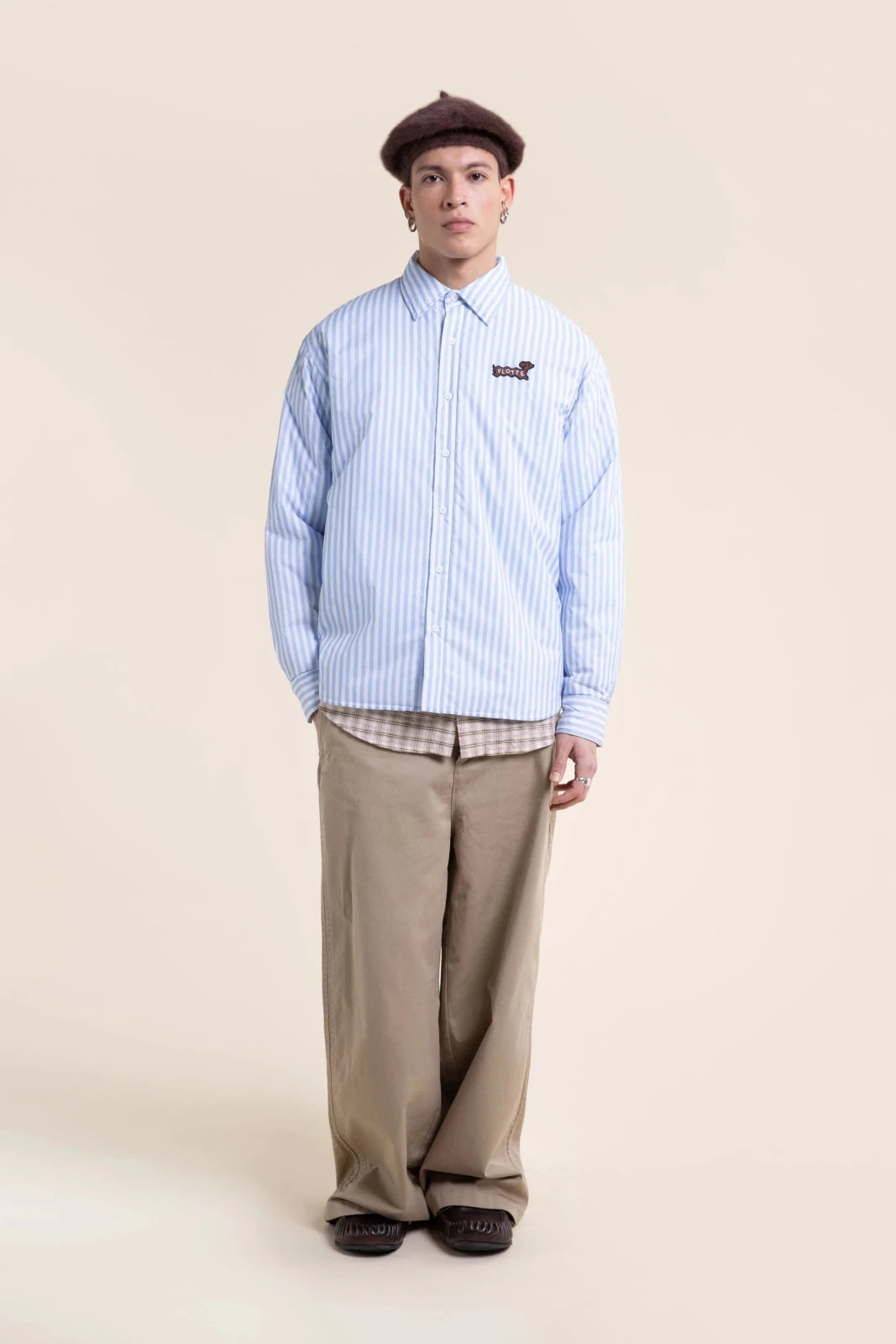 flotte-walter-surchemise-ray-e-matelass-e-ultra-l-g-re-homme image 1