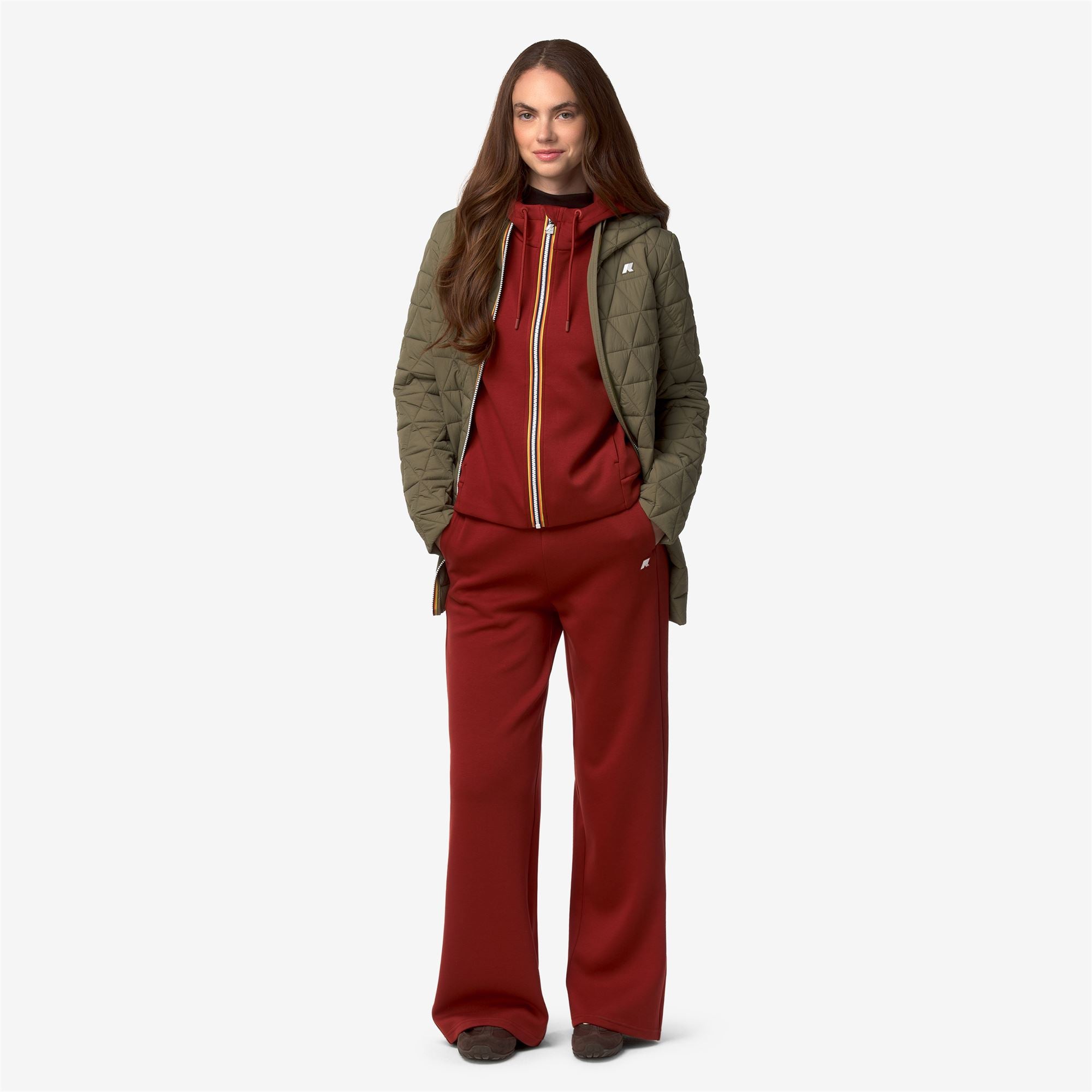 k-way-loirene-light-spacer-pantalon-de-sport-femme-red-dk-chili image 4