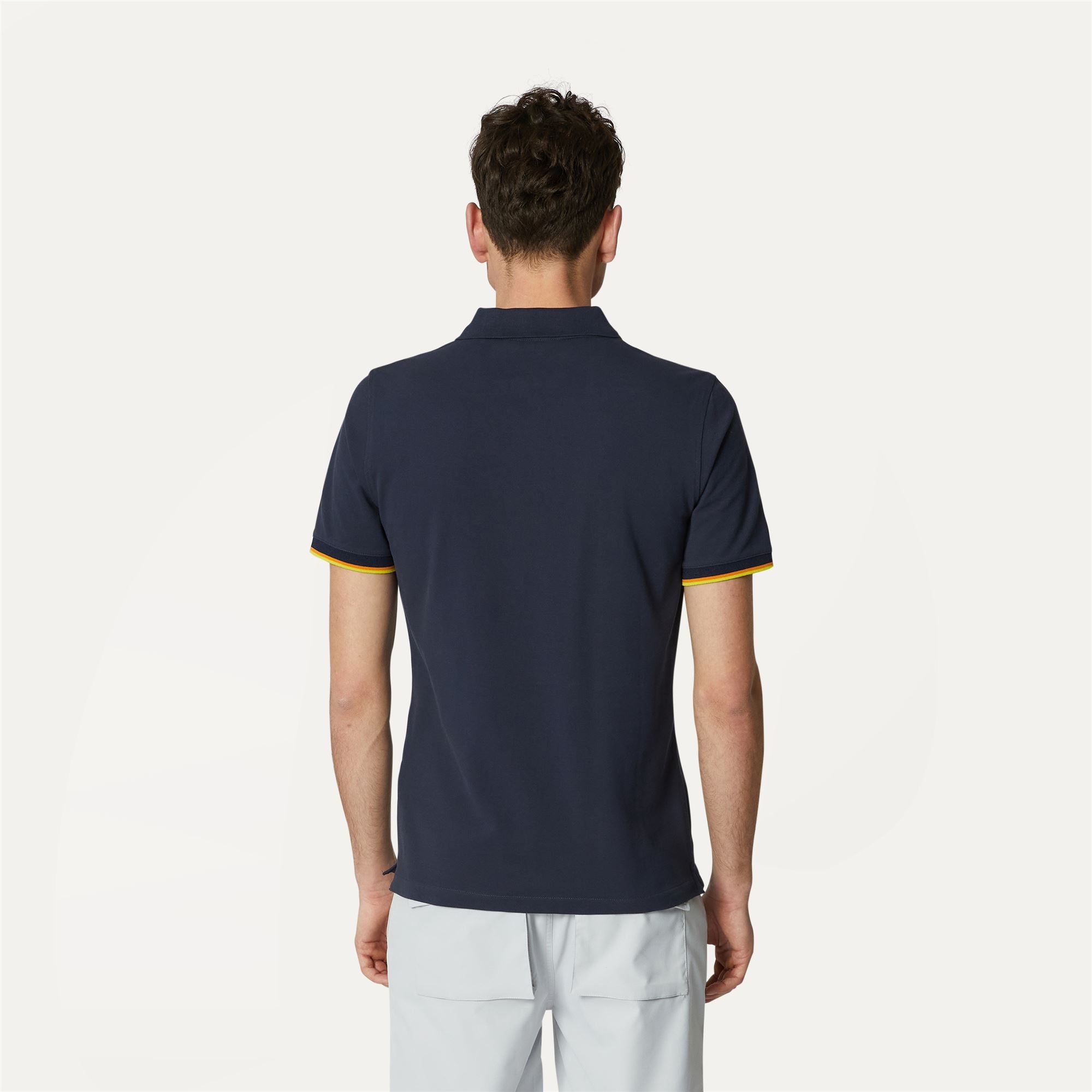 k-way-vincent-polo-homme-blue-depth image 3
