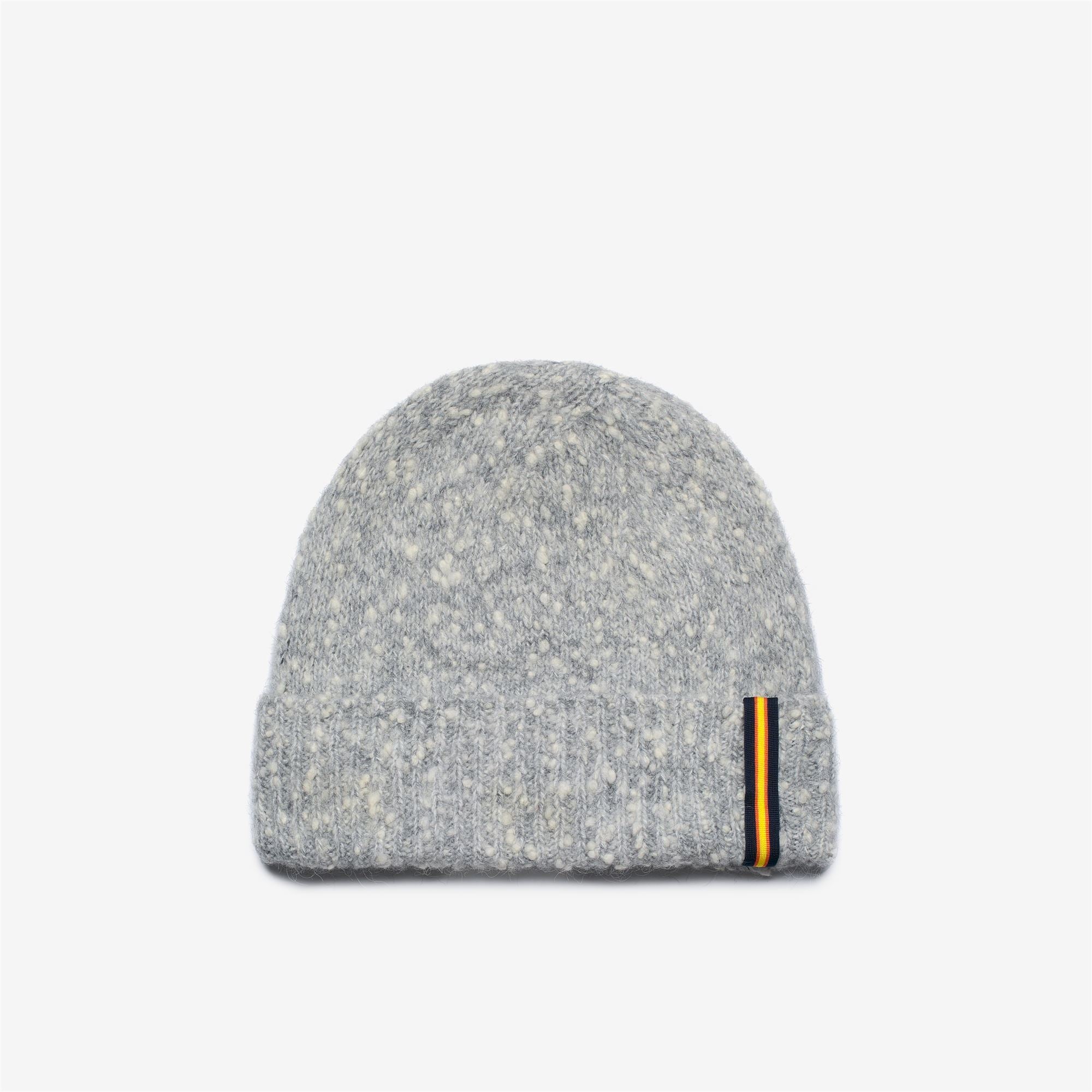 k-way-cocoune-coccola-yarn-bonnet-femme-grey-white image 2