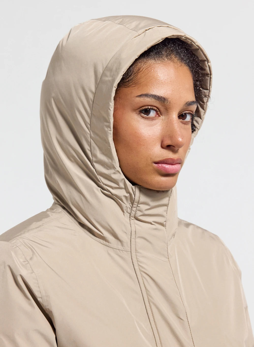 pyrenex-easy-parka-imperm-able-femme-beige-duvet-naturel image 5