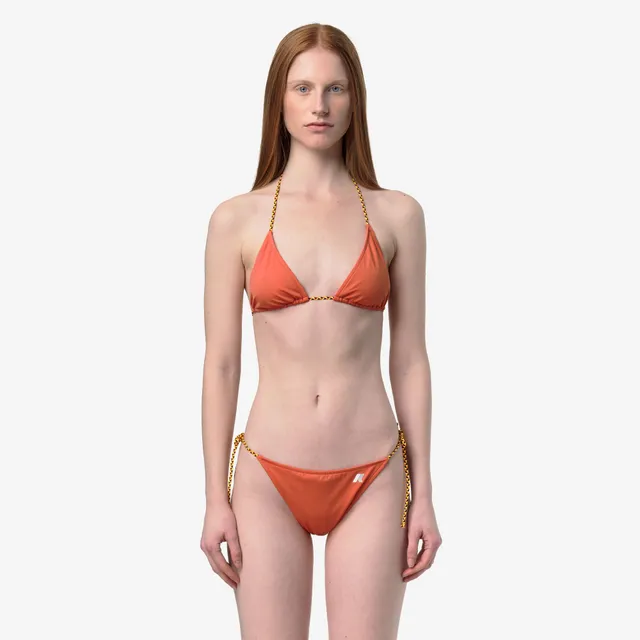 k-way-etre-beach-bikini-femme-orange-brownish image 1