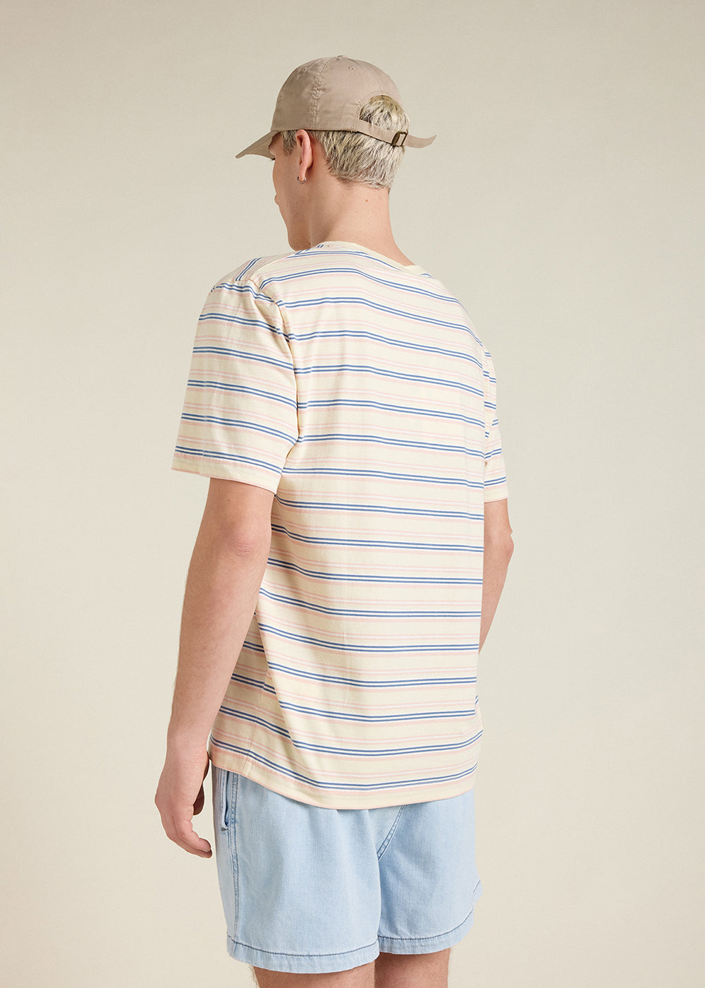 pyrenex-horizon-t-shirt-unisexe-rayures-coton-bio-anise-flower image 6